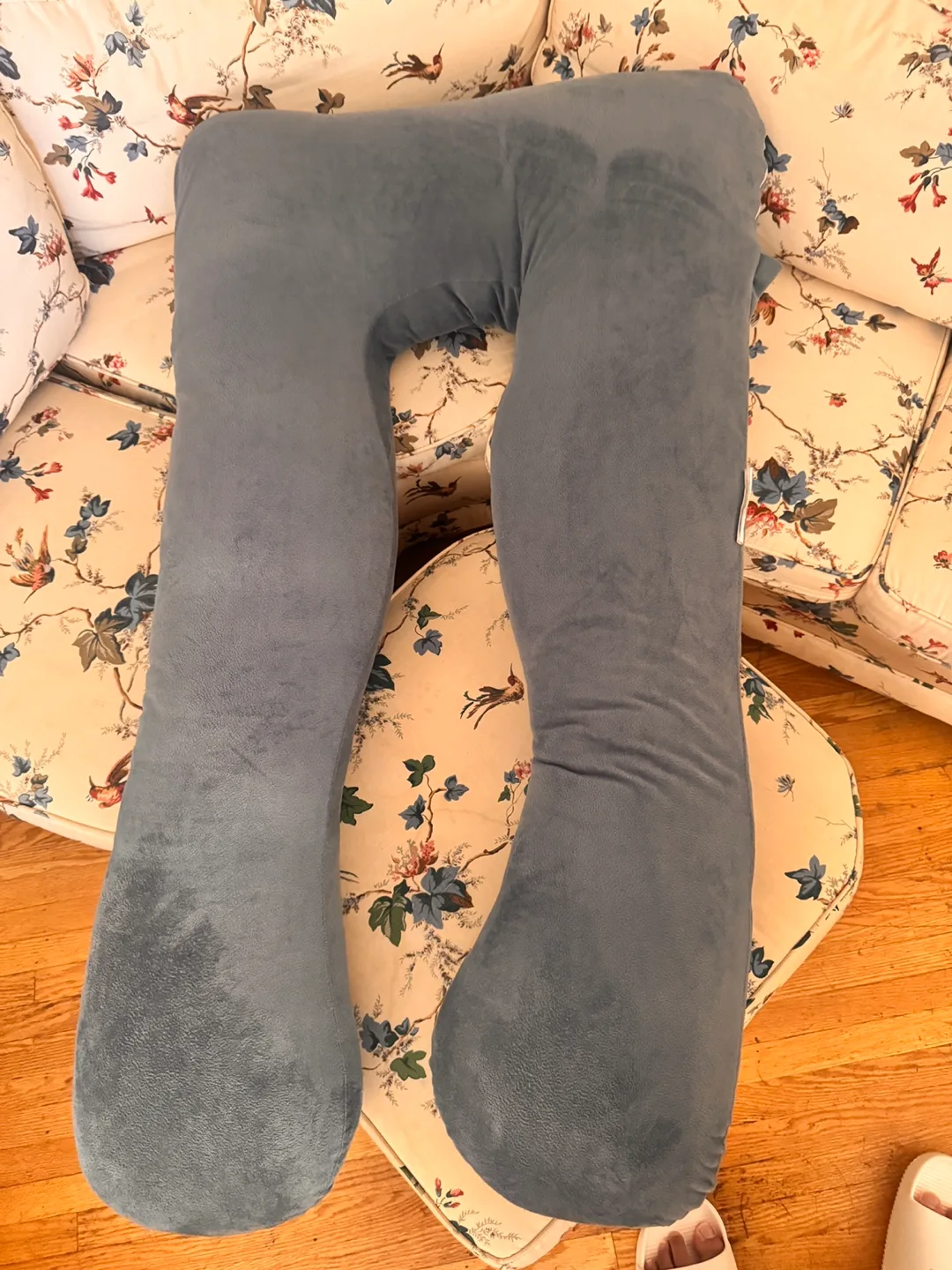 Grey Full Body Pregnancy Pillow image indicator(2)