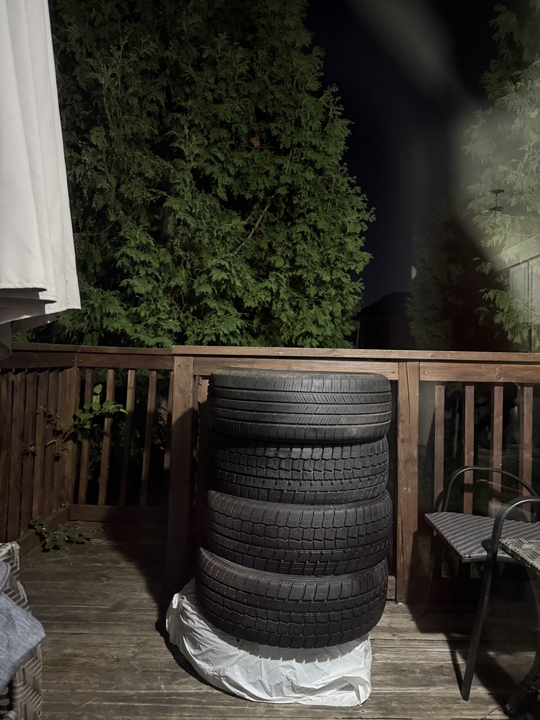 Set of 4 Used Winter Tires