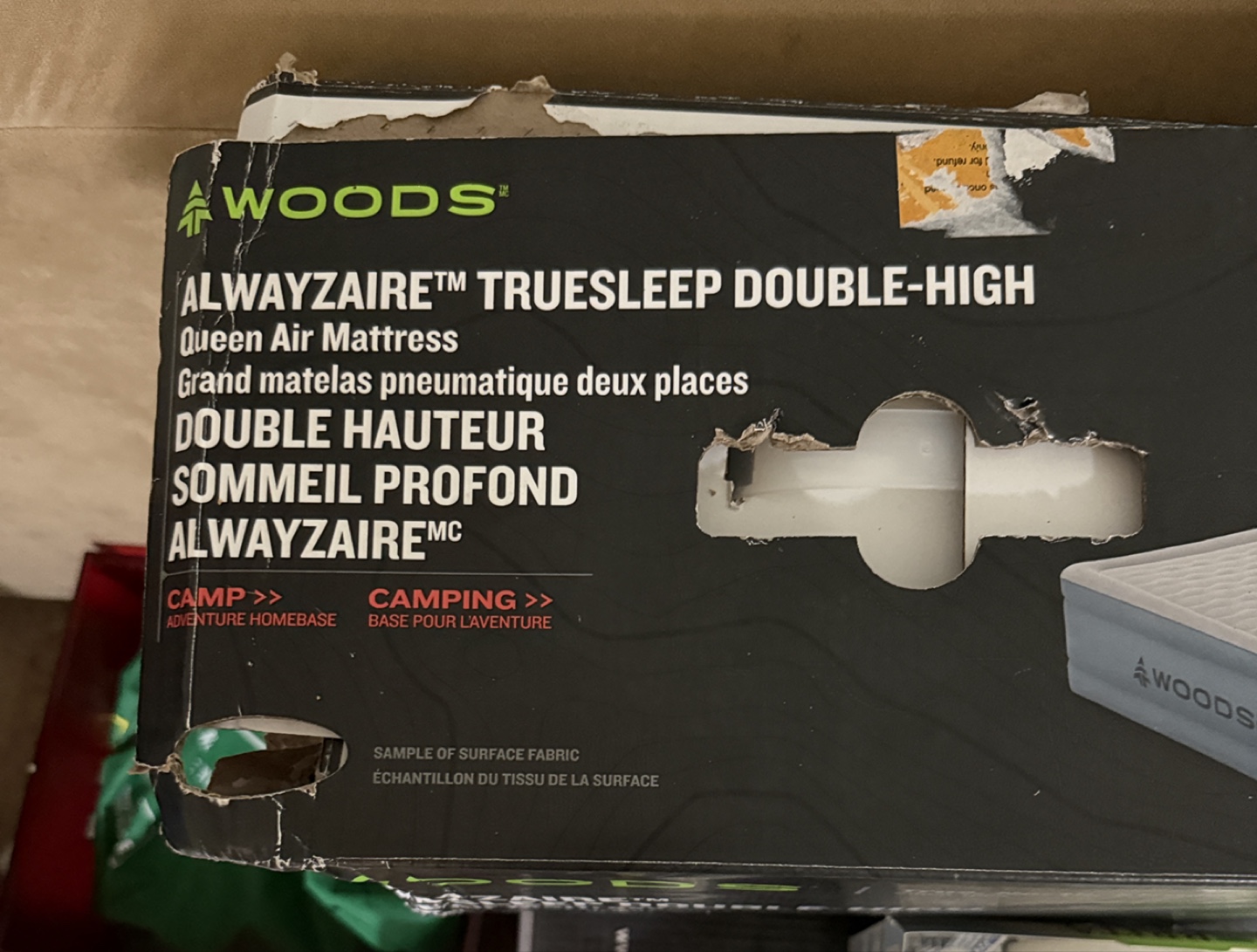 Woods Queen TrueSleep Double-High Air Mattress - photo 5