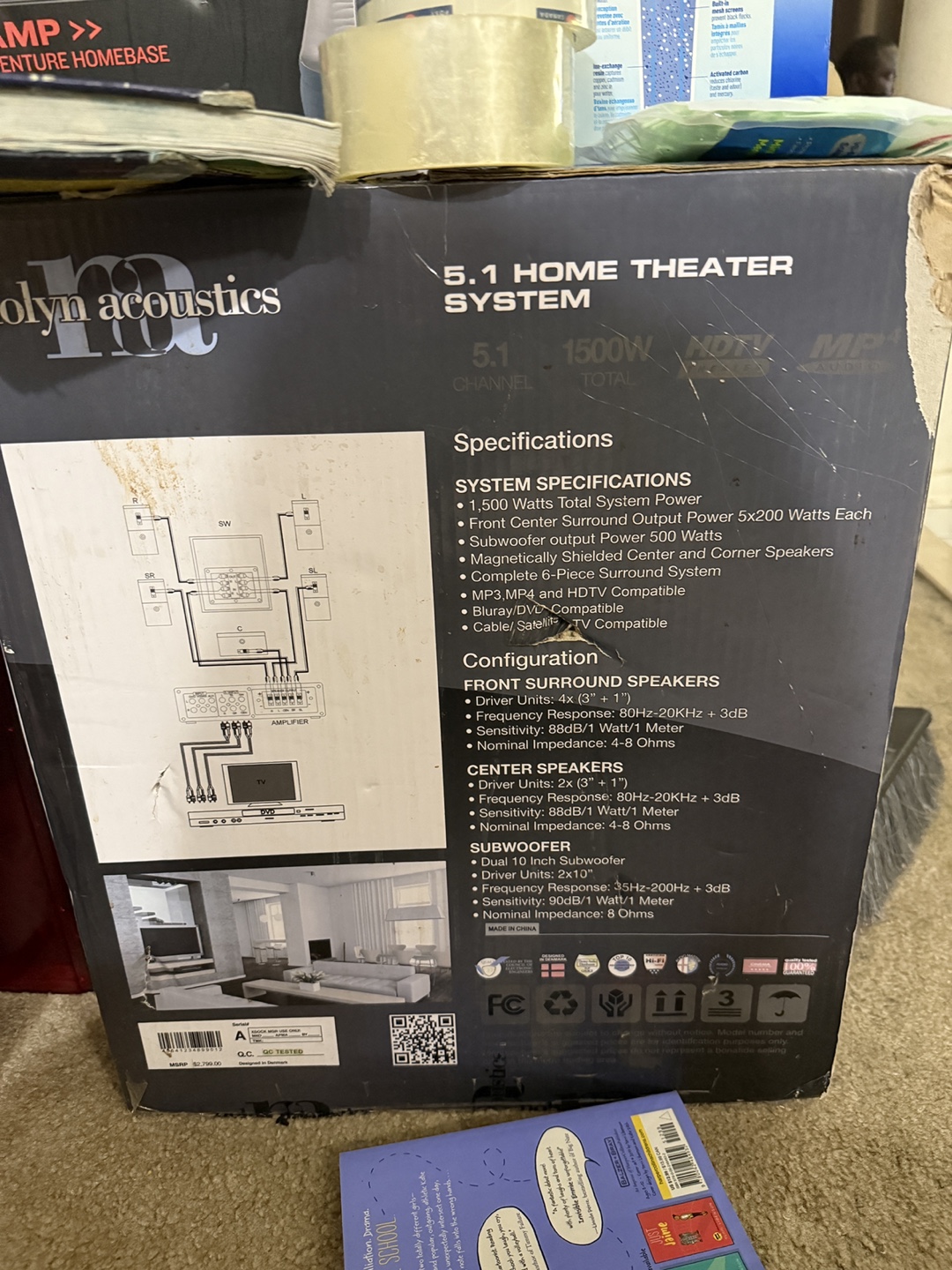 Nolyn Acoustics N-70 5.1 Home Theater System - photo 2