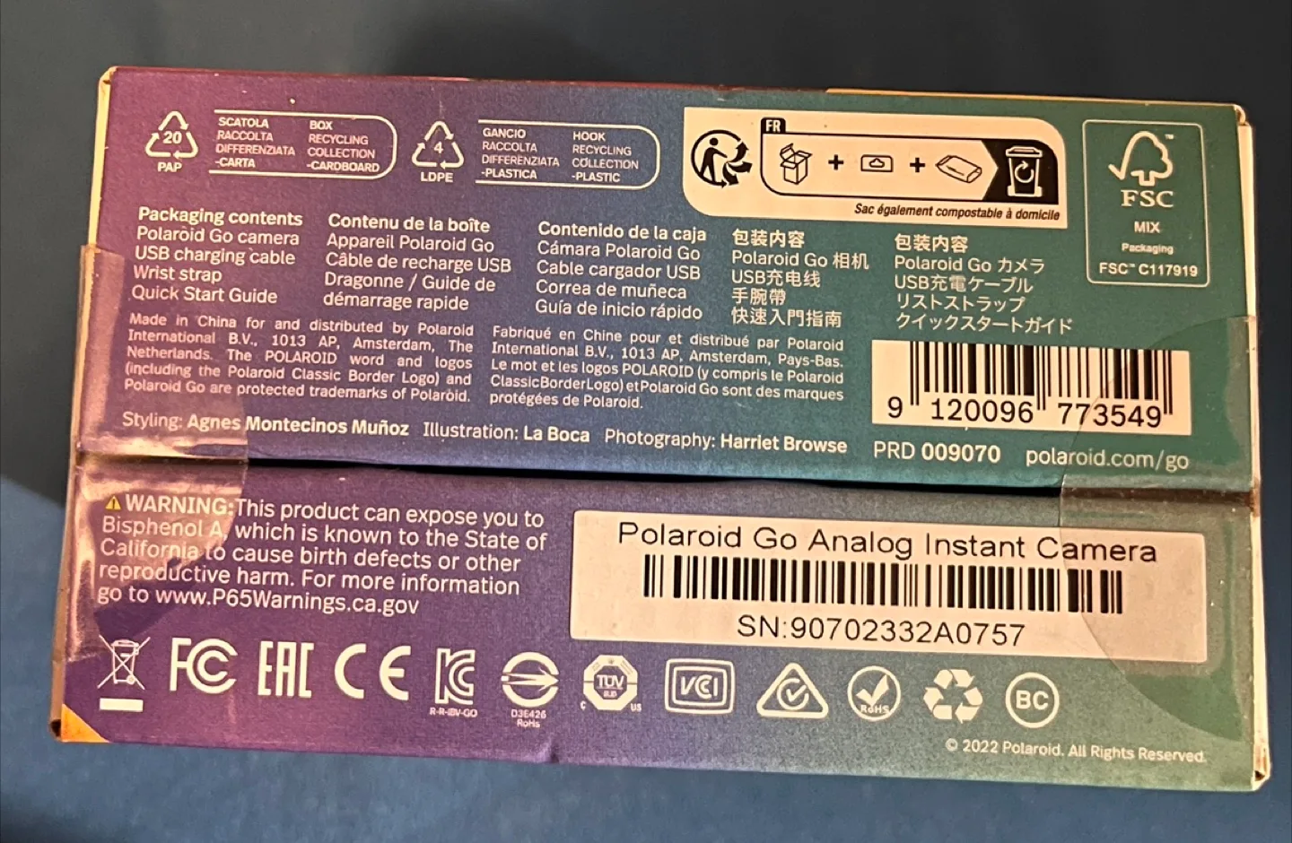 Polaroid Go Analog Instant Camera with Box image indicator(2)