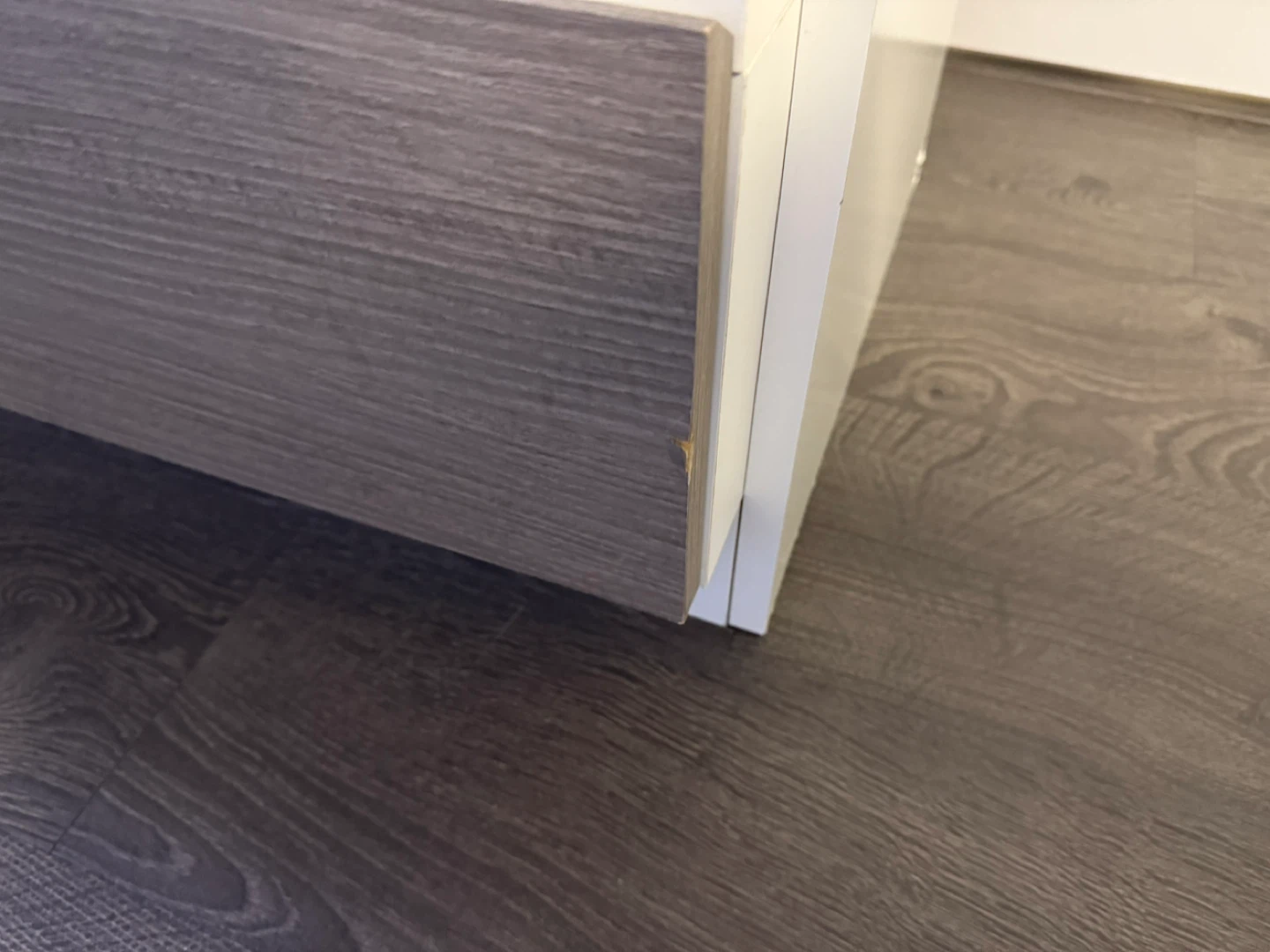 White & Wood TV Stand - photo 4