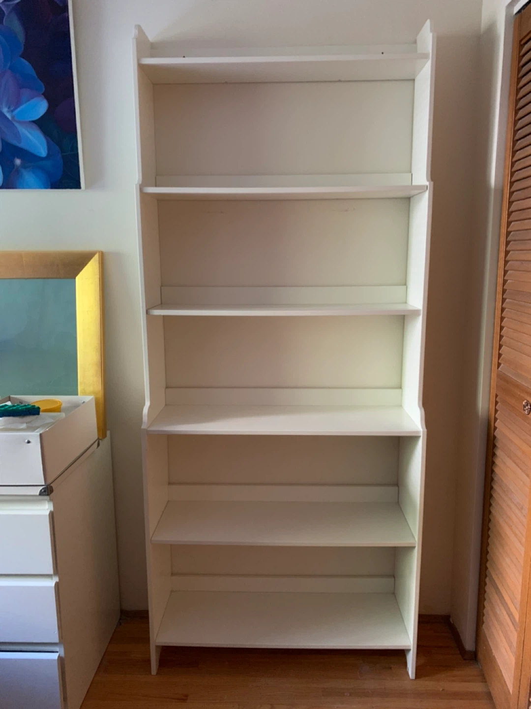 White Bookshelf