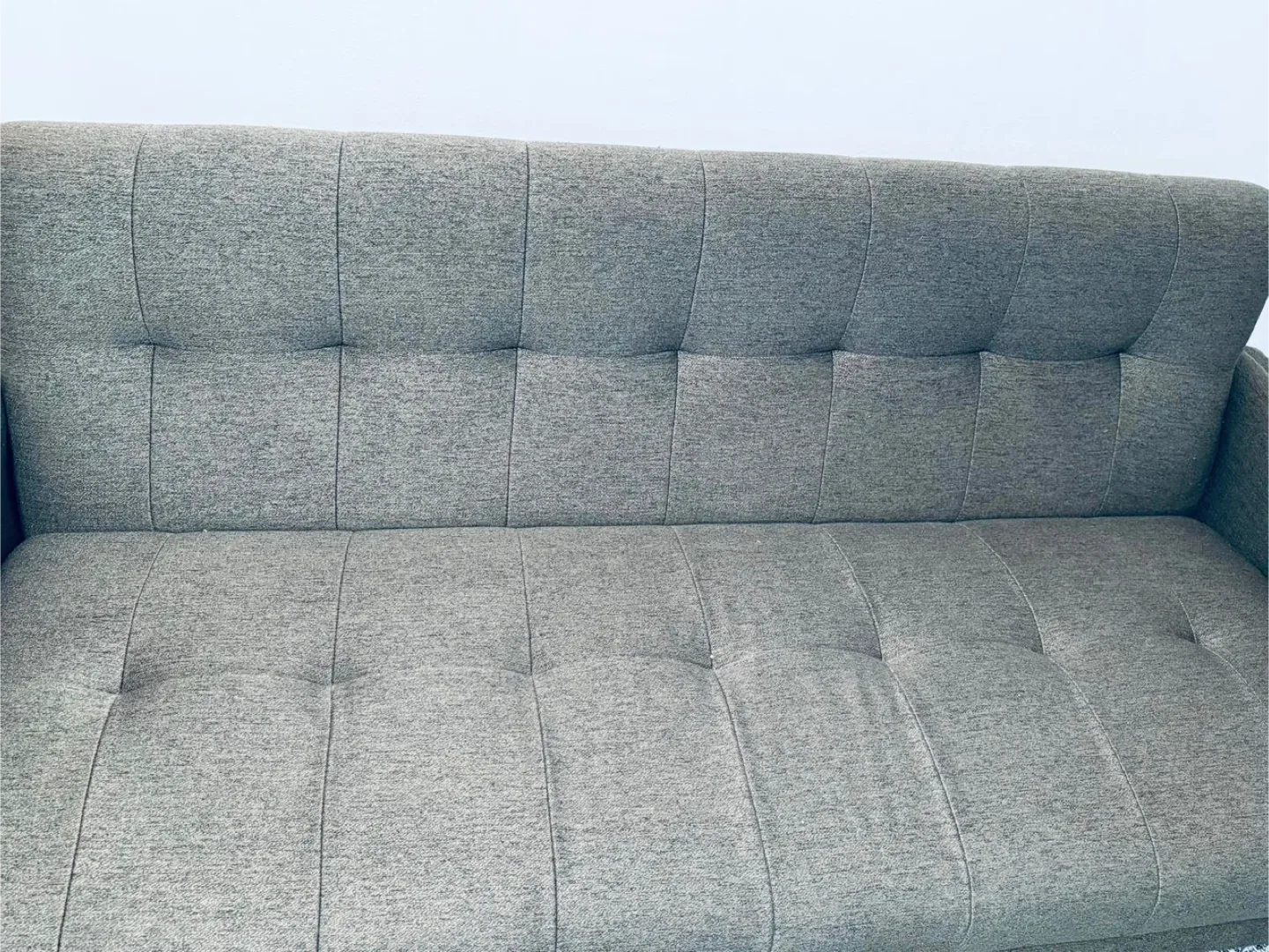 3 Grey Fabric Sofa - Gently Used