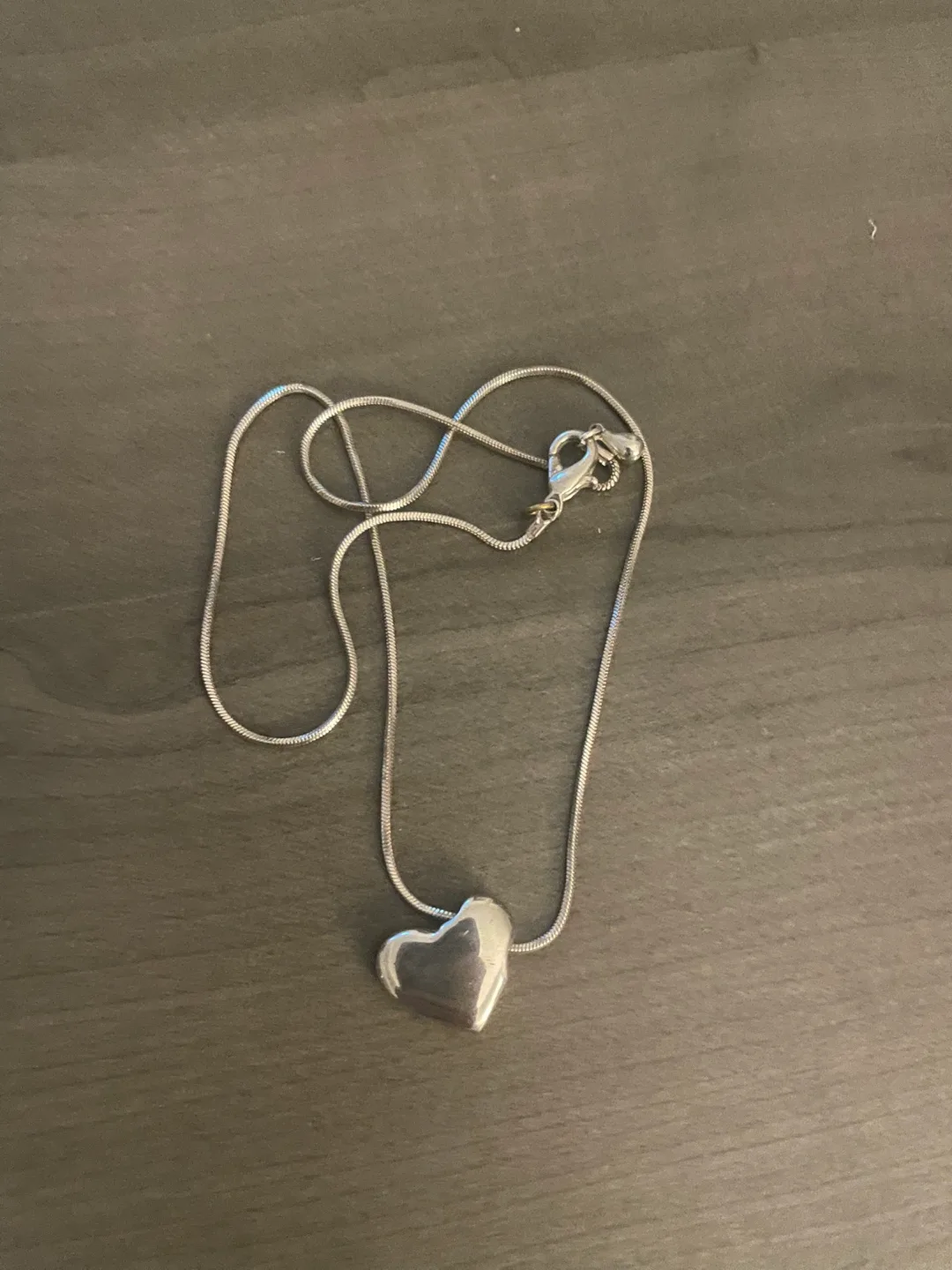 Silver Heart Pendant Necklace thumbnail
