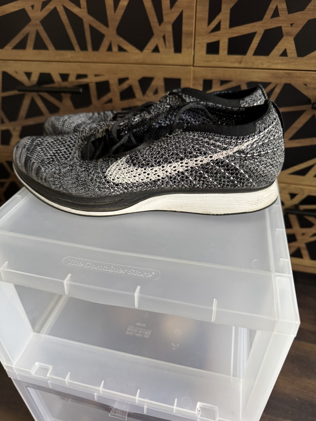 Nike Flyknit Racer Oreo Size 12 - photo 4
