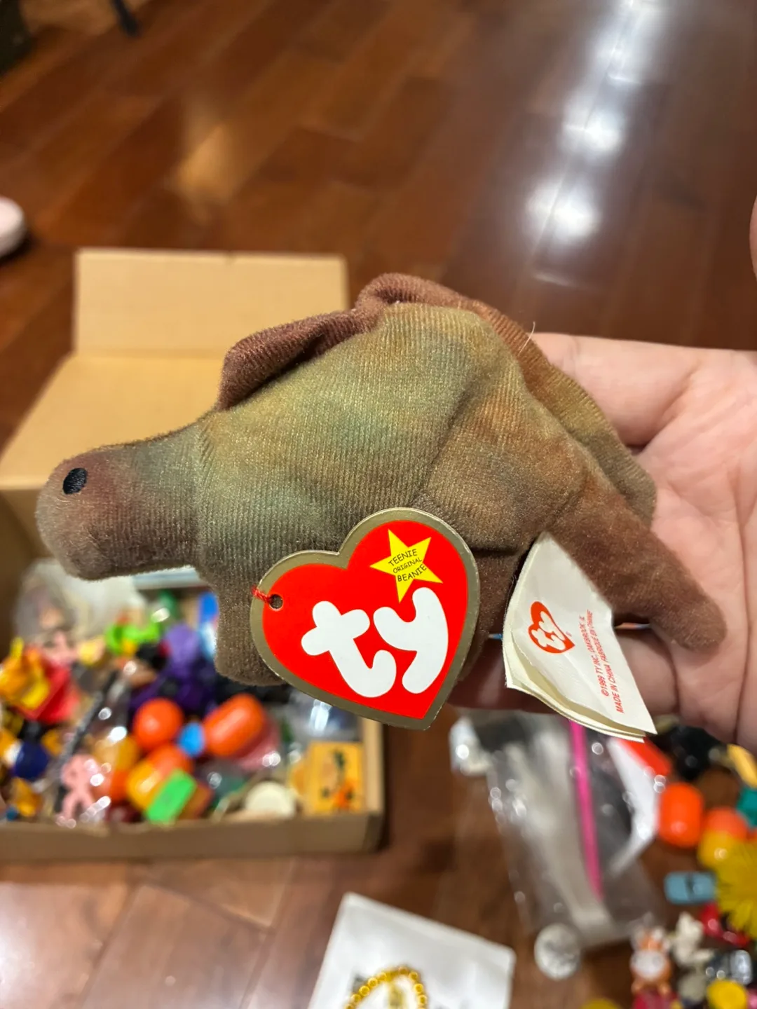 McDonald’s - Beanie Baby Stegosaurus Dino thumbnail