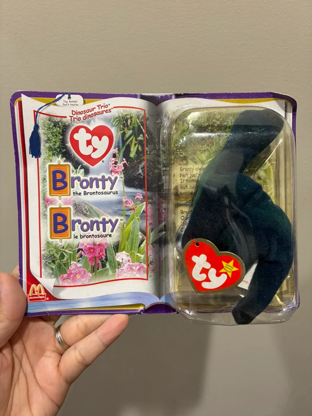 NIP Vintage Beanie Baby Bronto thumbnail