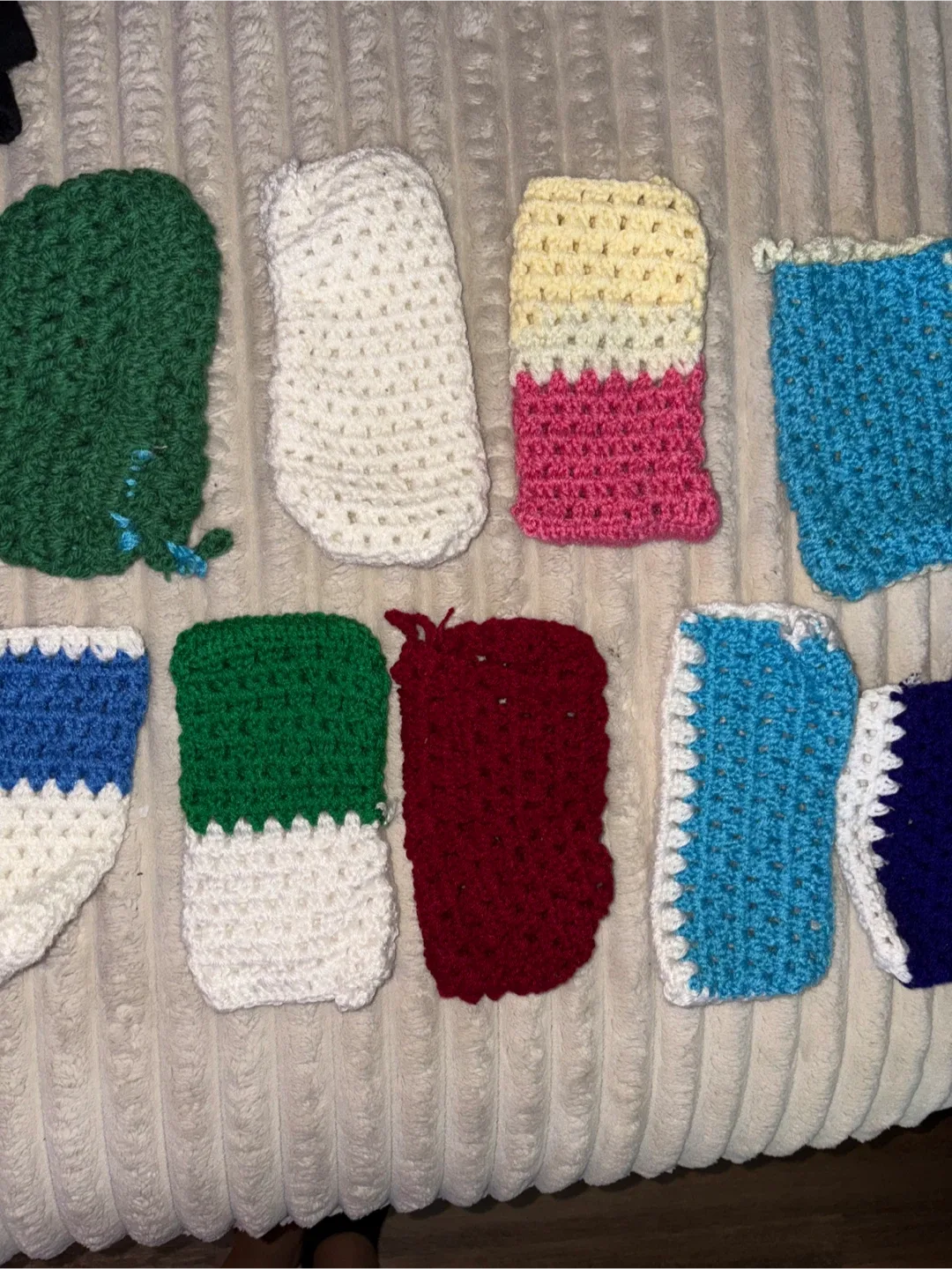 Handmade Crocheted Soap & Phone Holders thumbnail