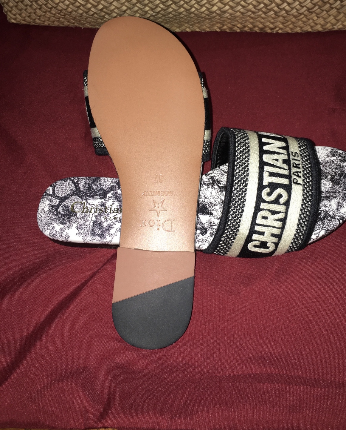 Christian Dior Paris Slides