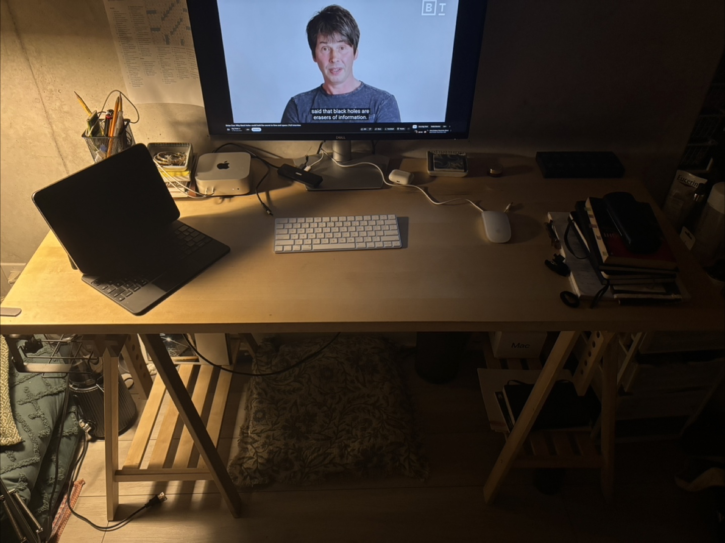 IKEA architects desk w/ adjustable height
