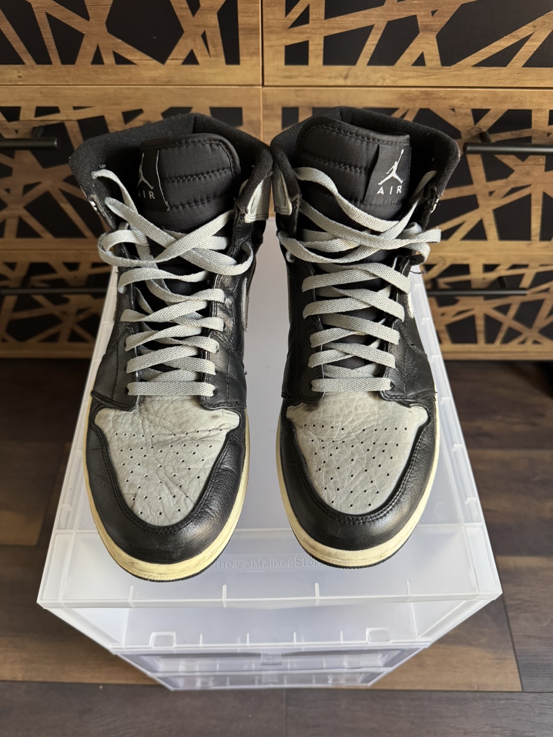 Air Jordan 1 High Shadow (2009) Size 12 - photo 4