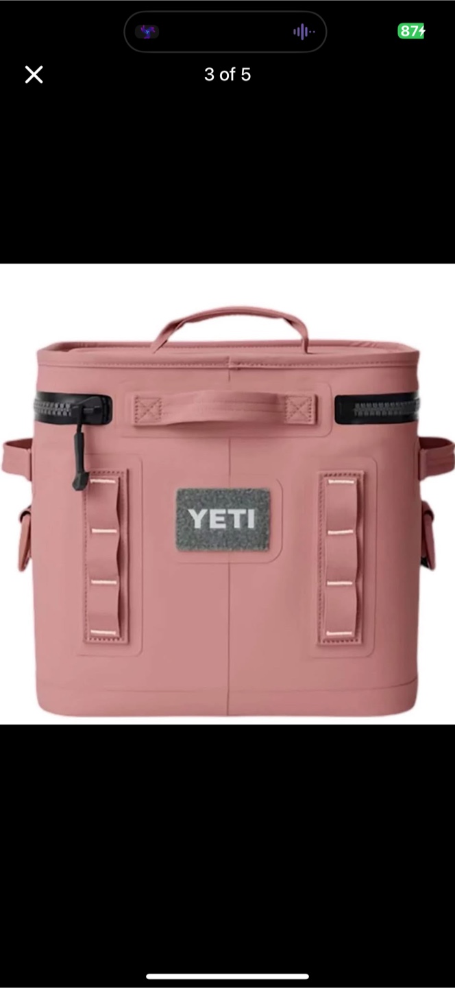 Yeti Hopper Flip 12 Soft Cooler - Sandstone Pink
