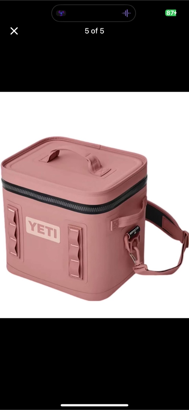 Yeti Hopper Flip 12 Soft Cooler - Sandstone Pink - photo 3