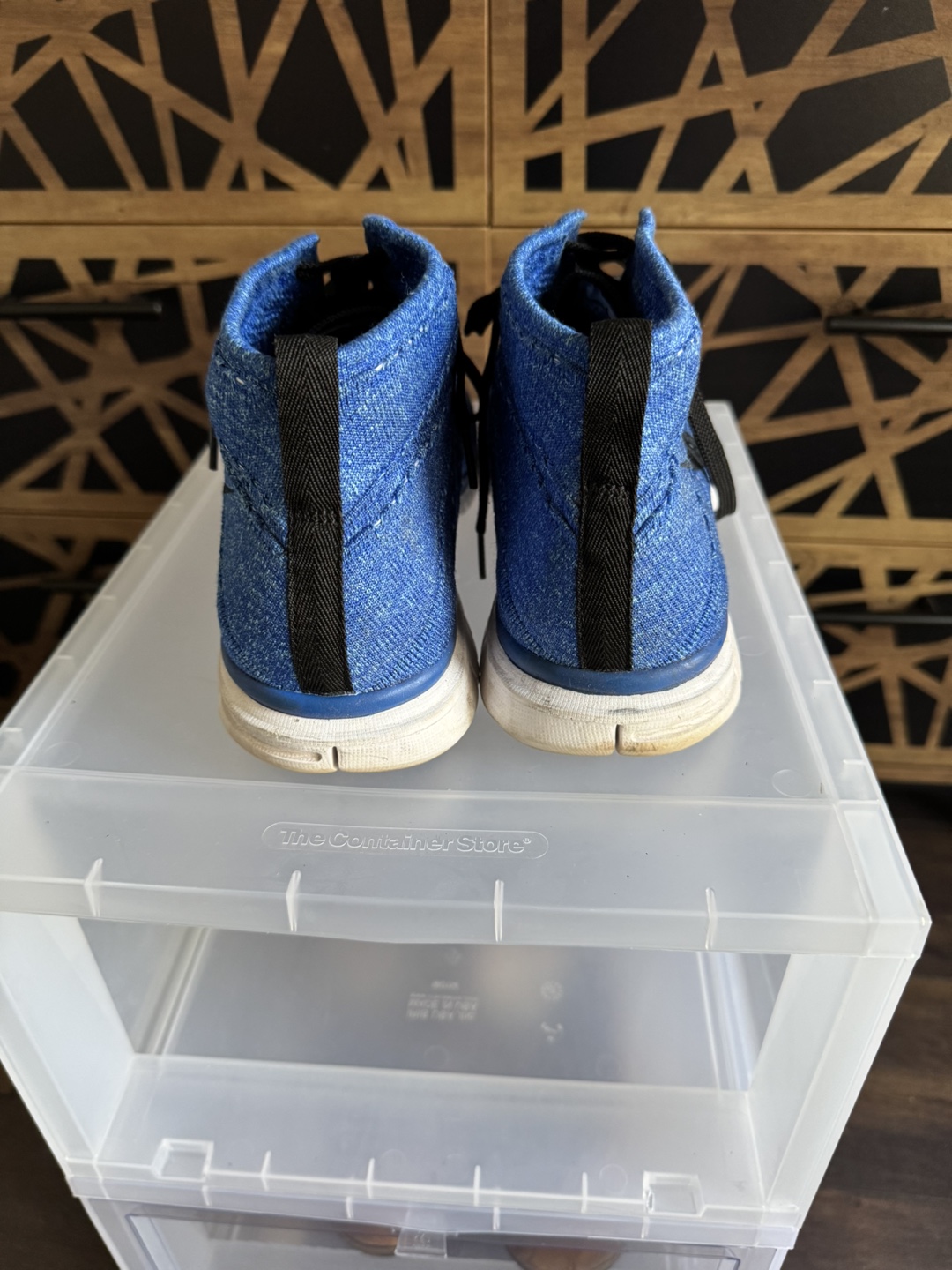 Nike Free Flyknit Chukka Royal Blue Size 12 - photo 2