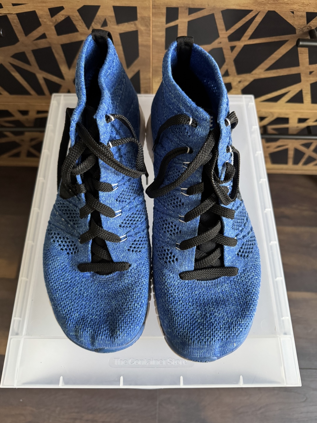 Nike Free Flyknit Chukka Royal Blue Size 12 - photo 3