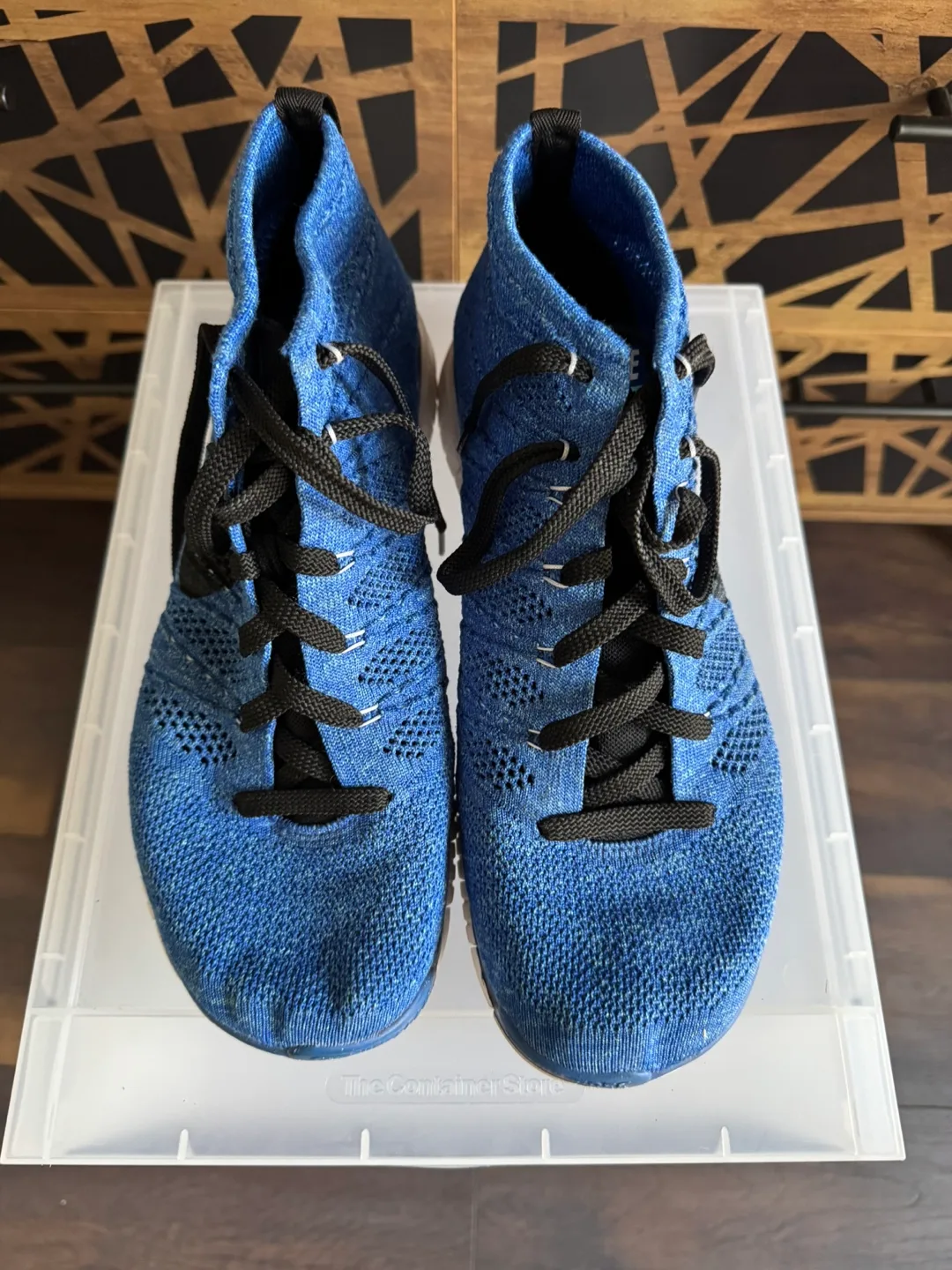 Nike Free Flyknit Chukka Royal Blue Size 12 image indicator(3)