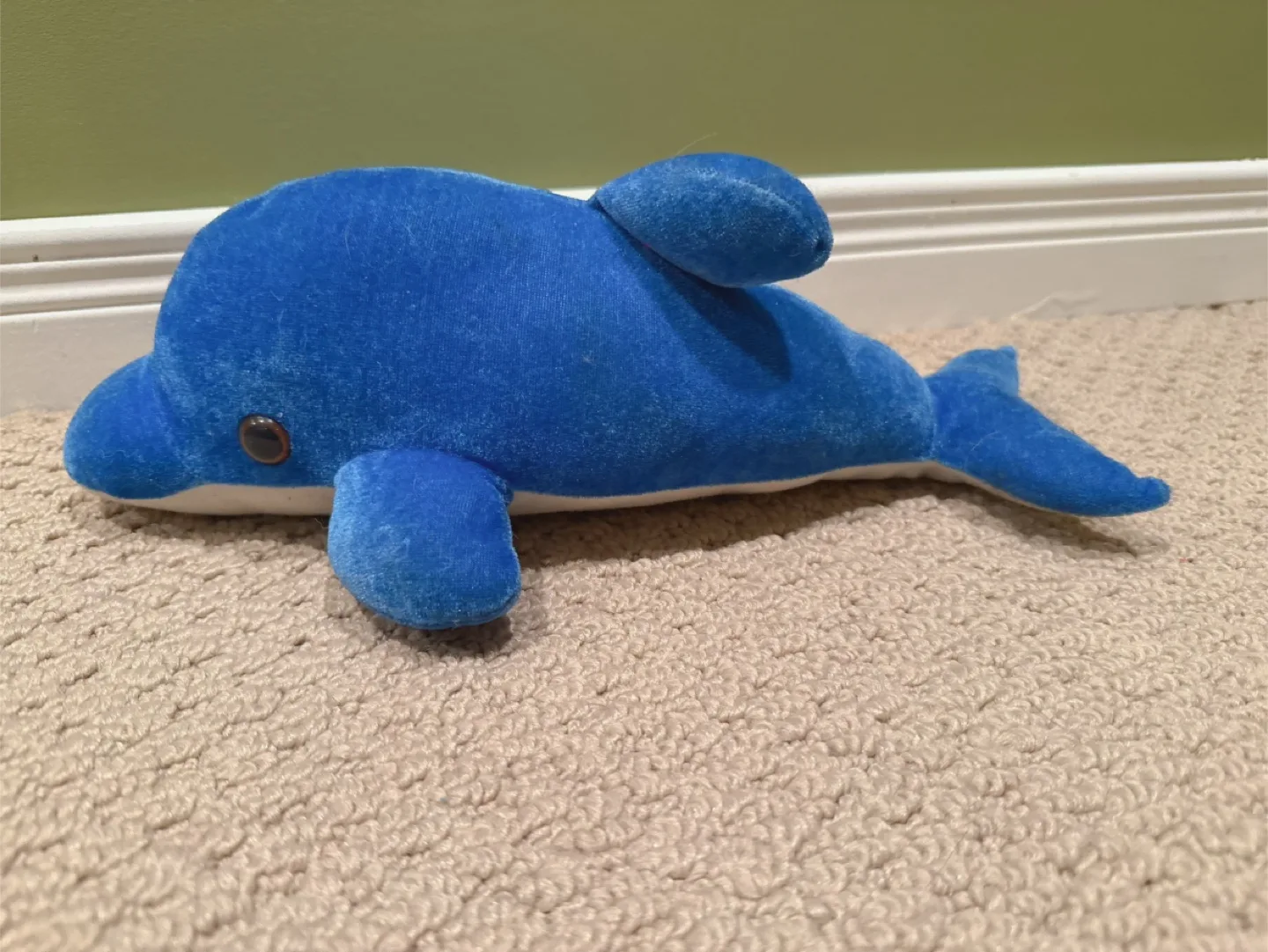 Blue Dolphin Plush Toy thumbnail