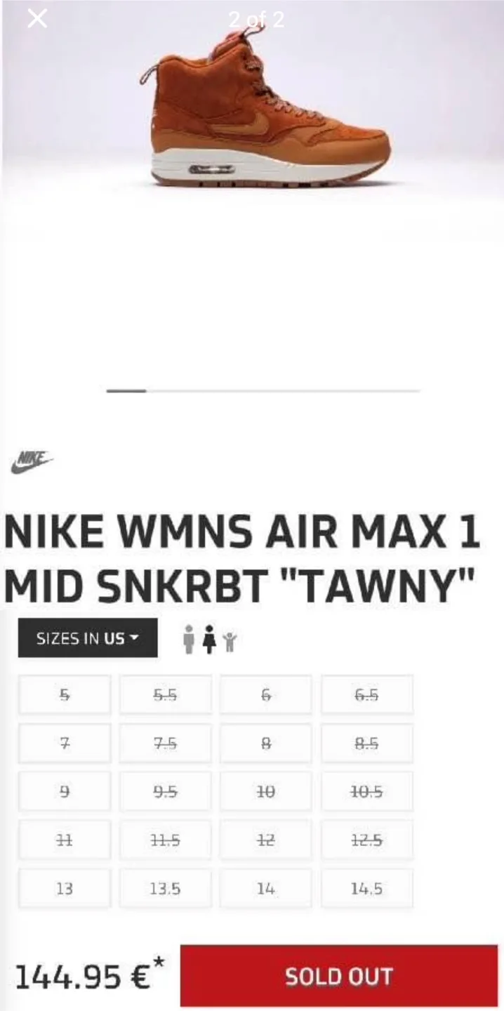 Nike Air Max woman size 5.5 image indicator(2)