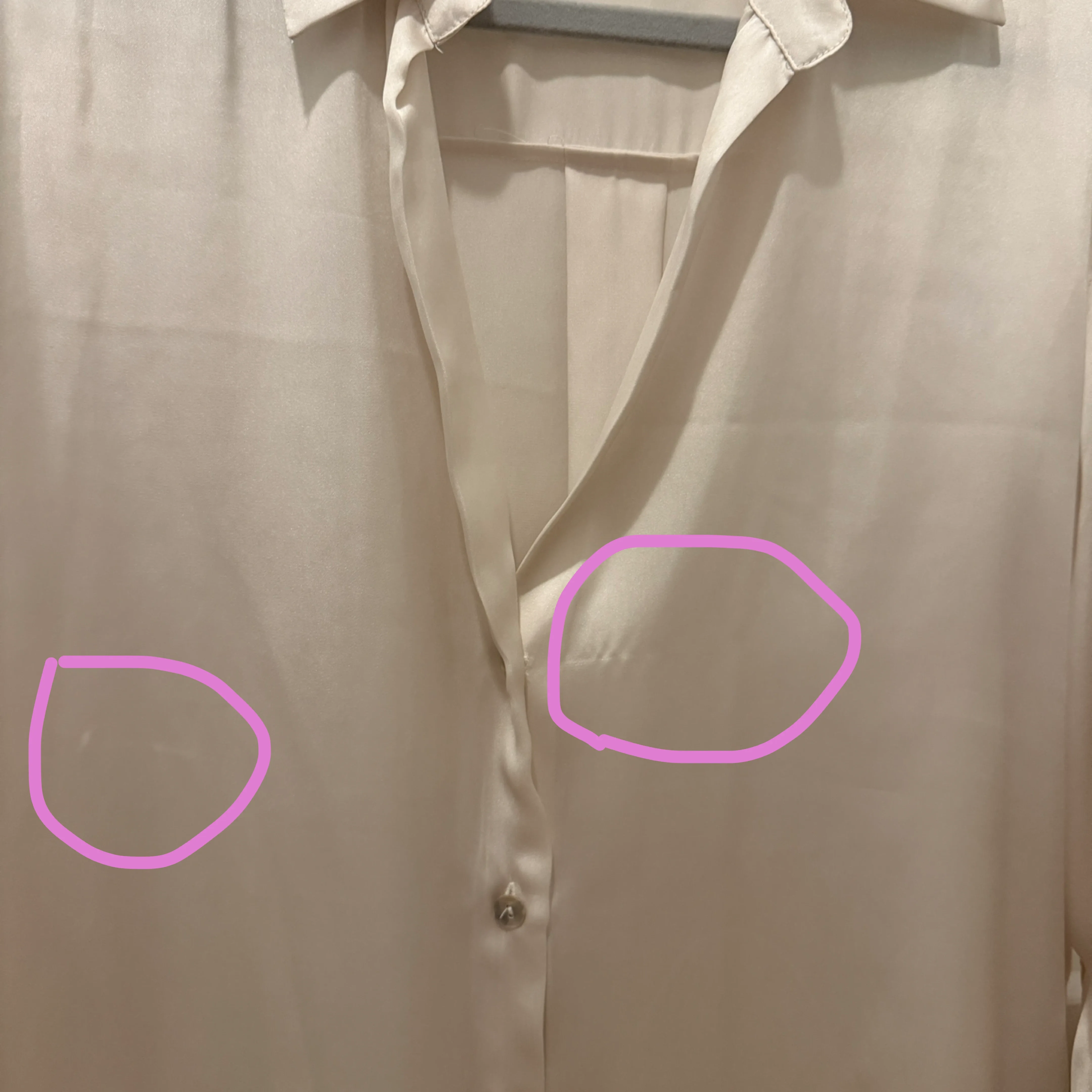 Zara satin effect shirt small image indicator(5)