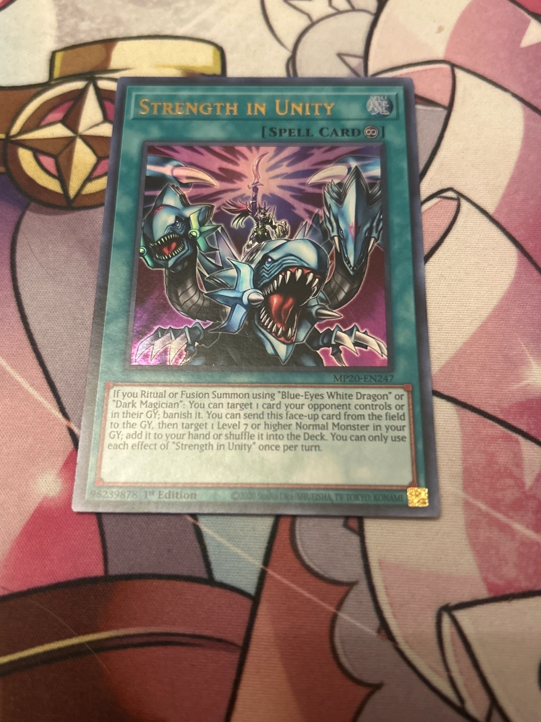 Yu-Gi-Oh! Strength in Unity Spell Card | Karrot