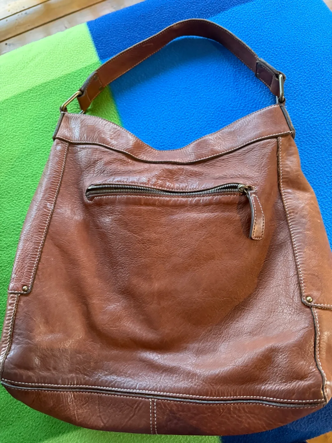 Brown Leather Handbag image indicator(2)