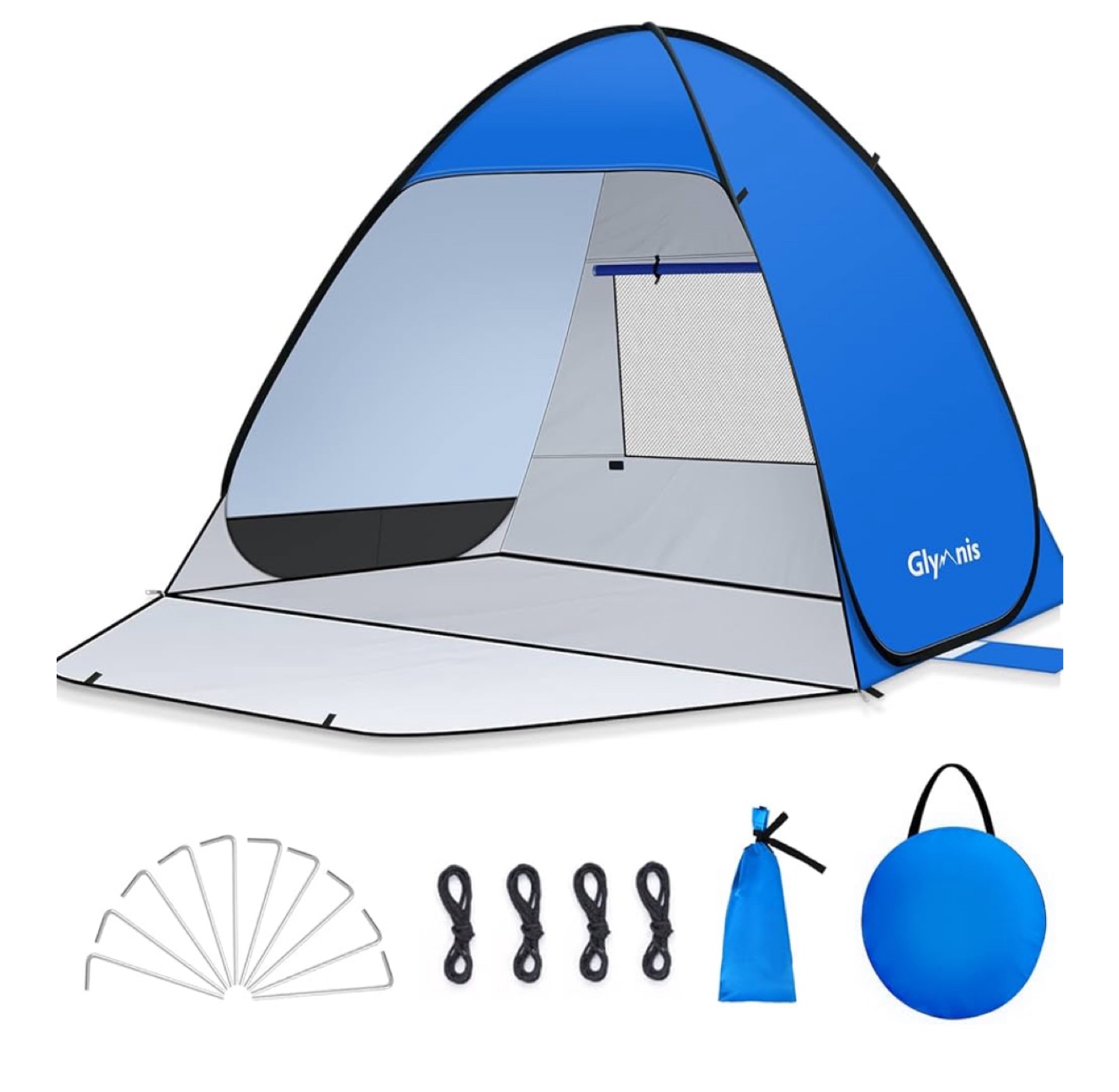 Glynis Portable Beach Tent - Seats 3-4 People