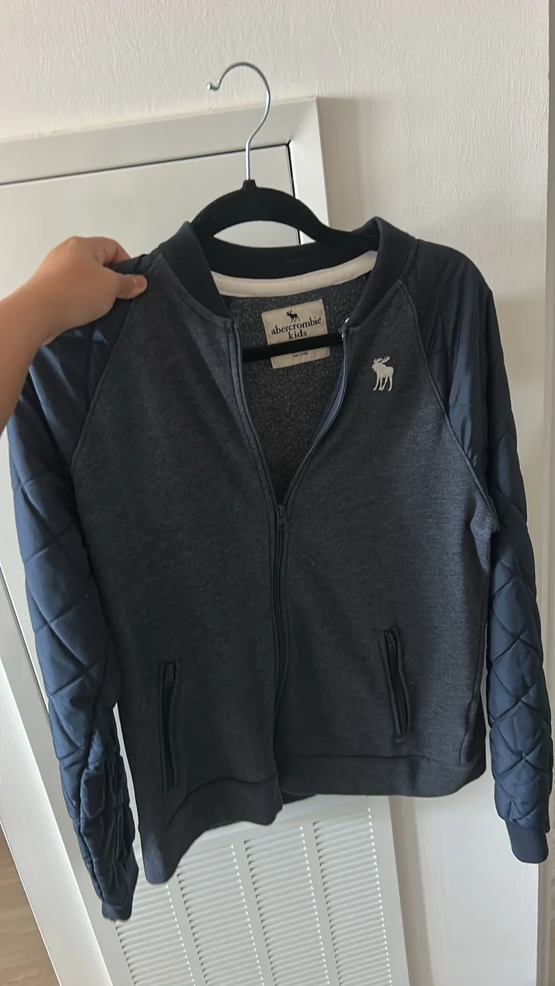 Abercrombie Kids Bomber Jacket - Size L (14) image indicator(5)
