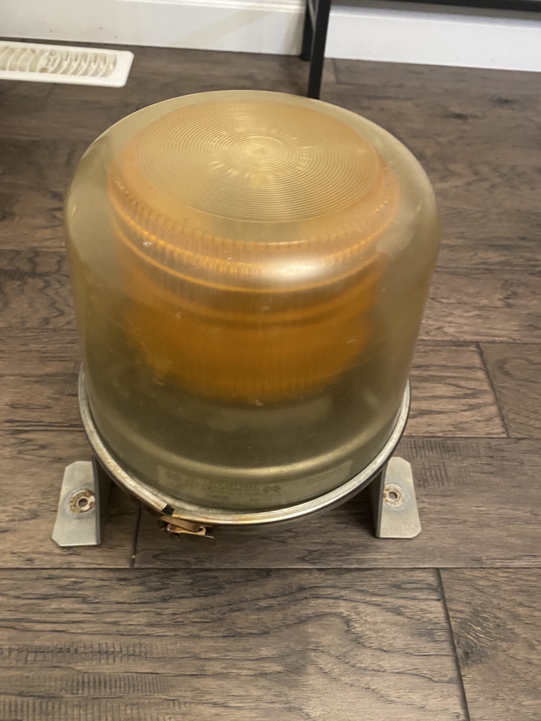 Amber Rotating Warning Light