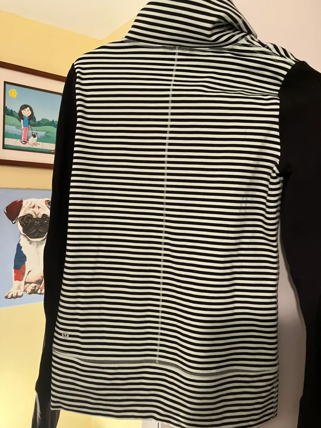 Lululemon Athletica Striped Jacket Size 6 image indicator(3)