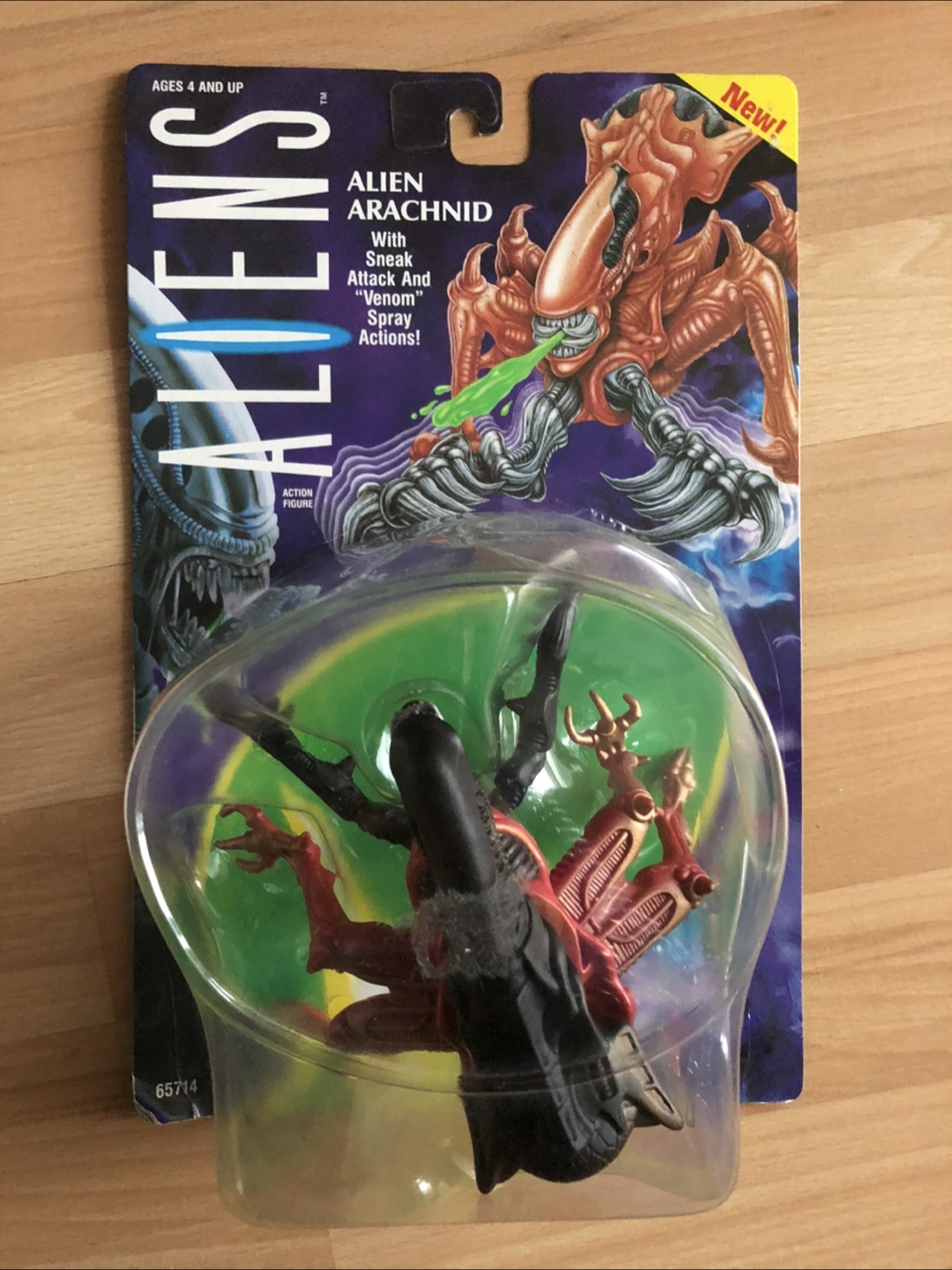 Vintage 1994 Kenner Aliens Arachnid Alien Action Figure
