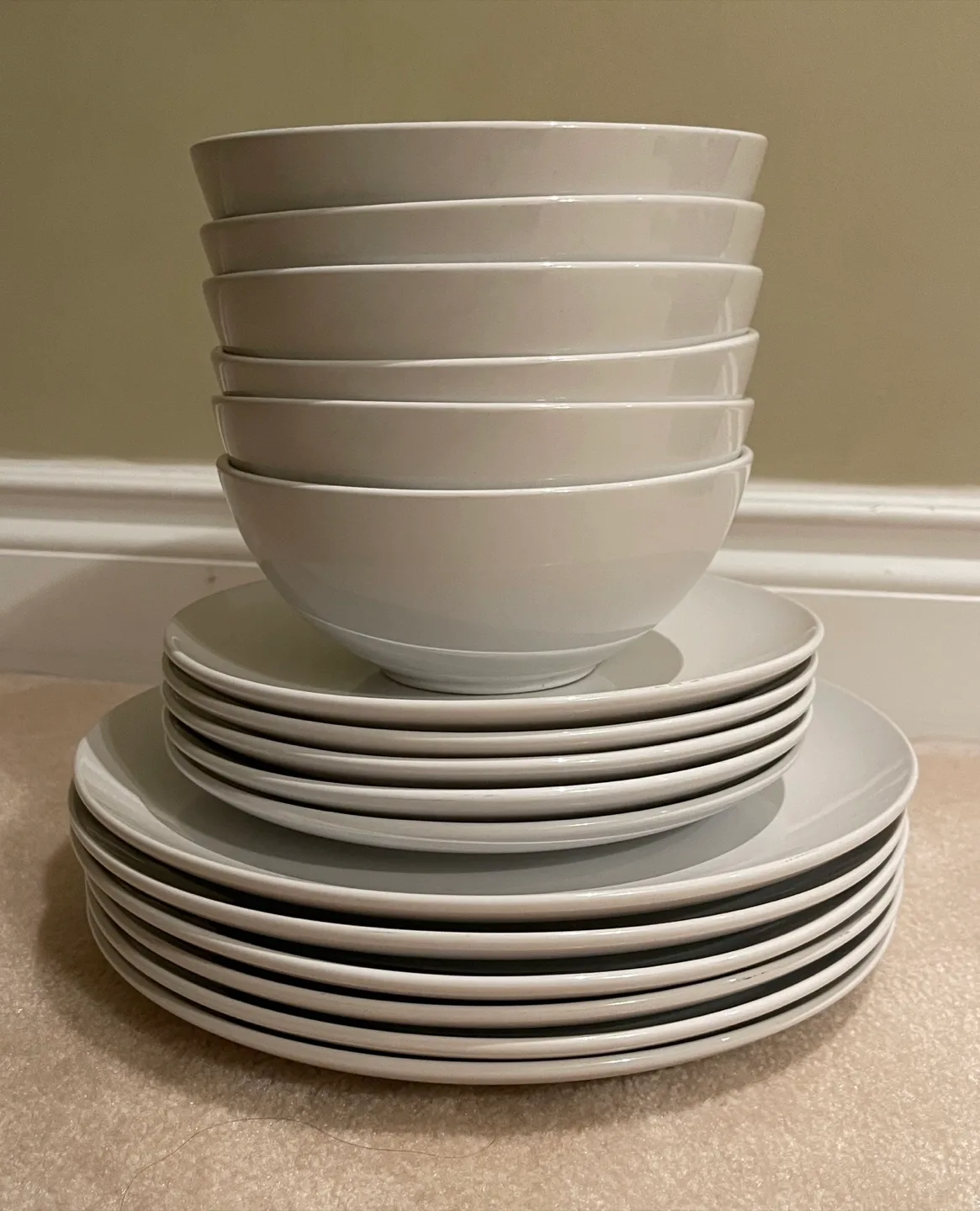 IKEA Dinnerware Set - Plates, Bowls, Cutlery thumbnail