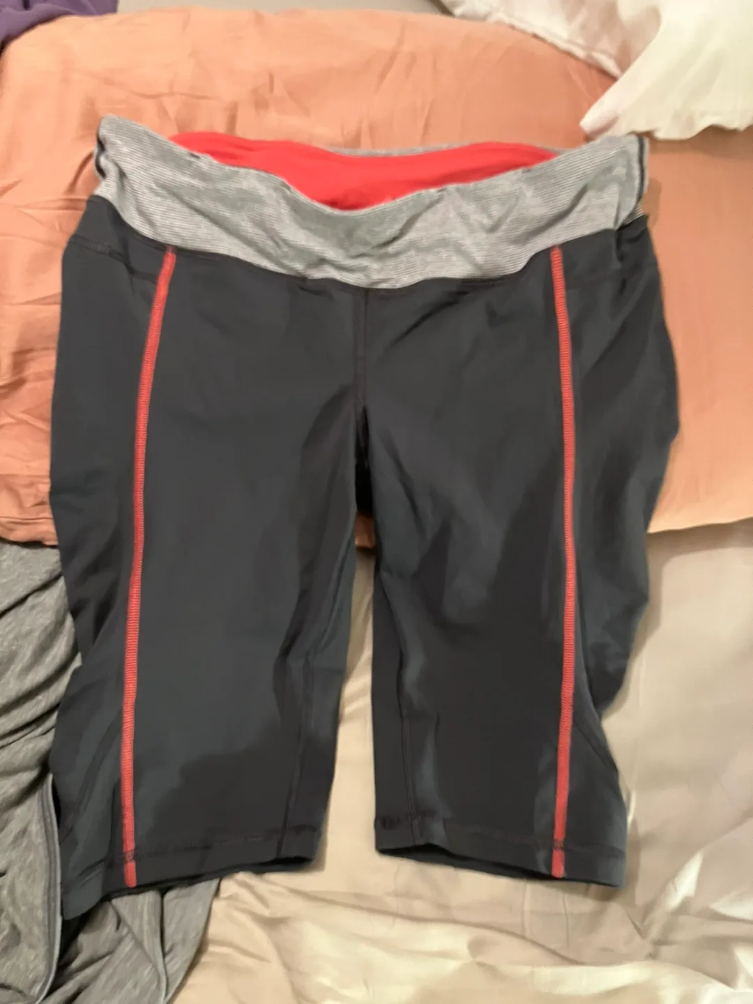 Lululemon gray Shorts - Size 10 thumbnail