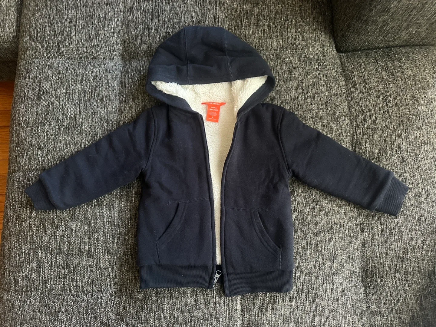 Toddler Fleece-Lined Hoodie, Size 2 thumbnail