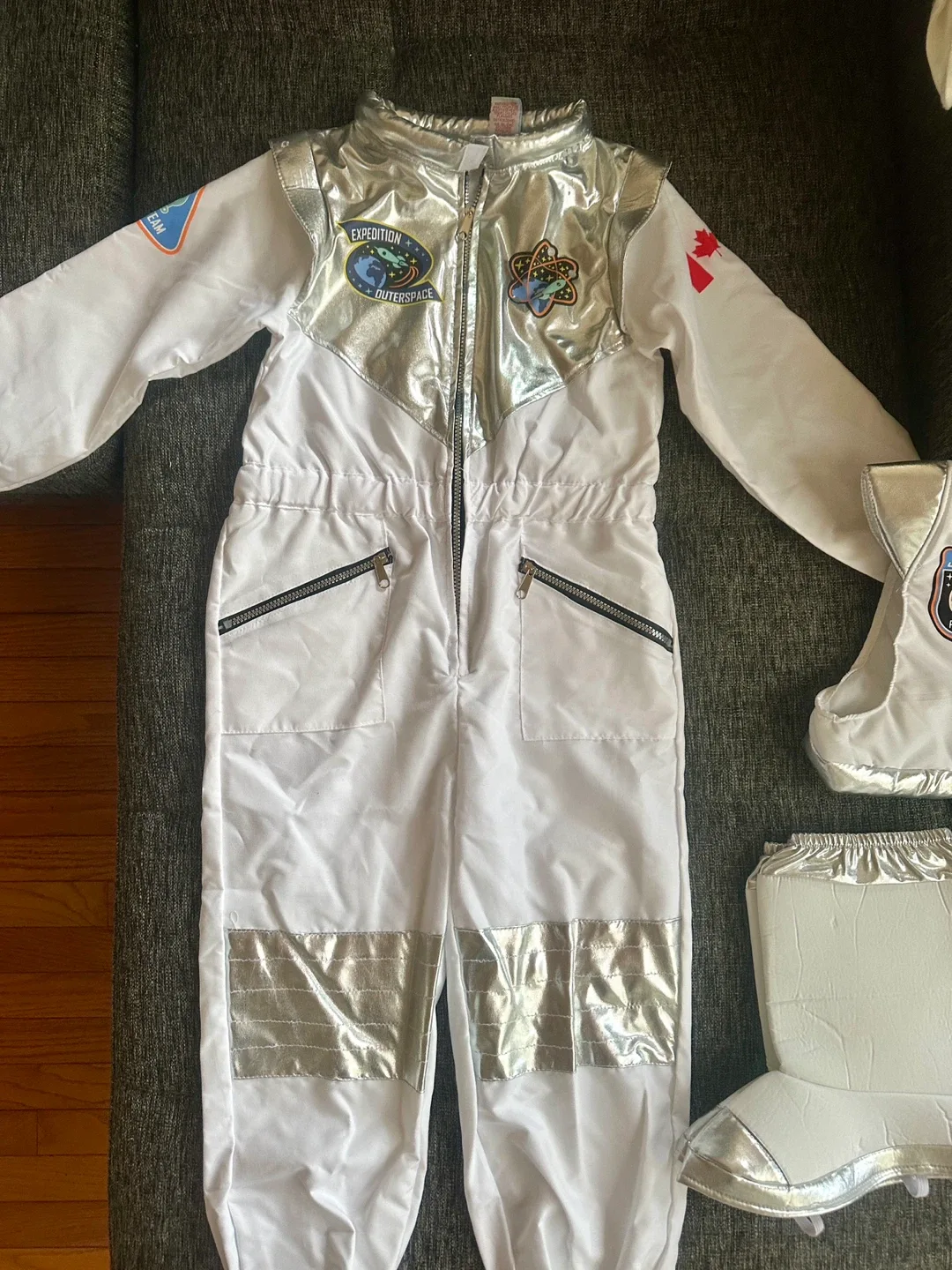 Halloween Astronaut Costume for kids 7-8 thumbnail