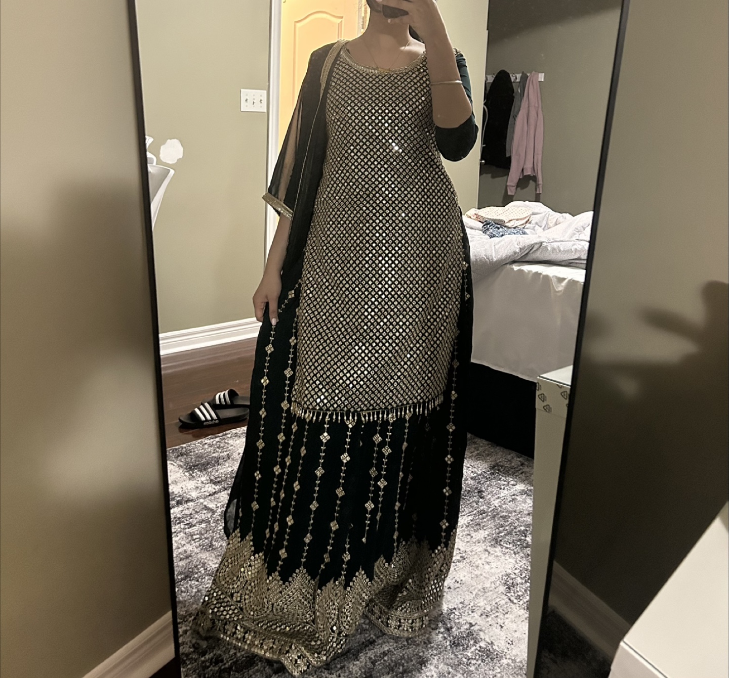 Lehnga with kameez outfite