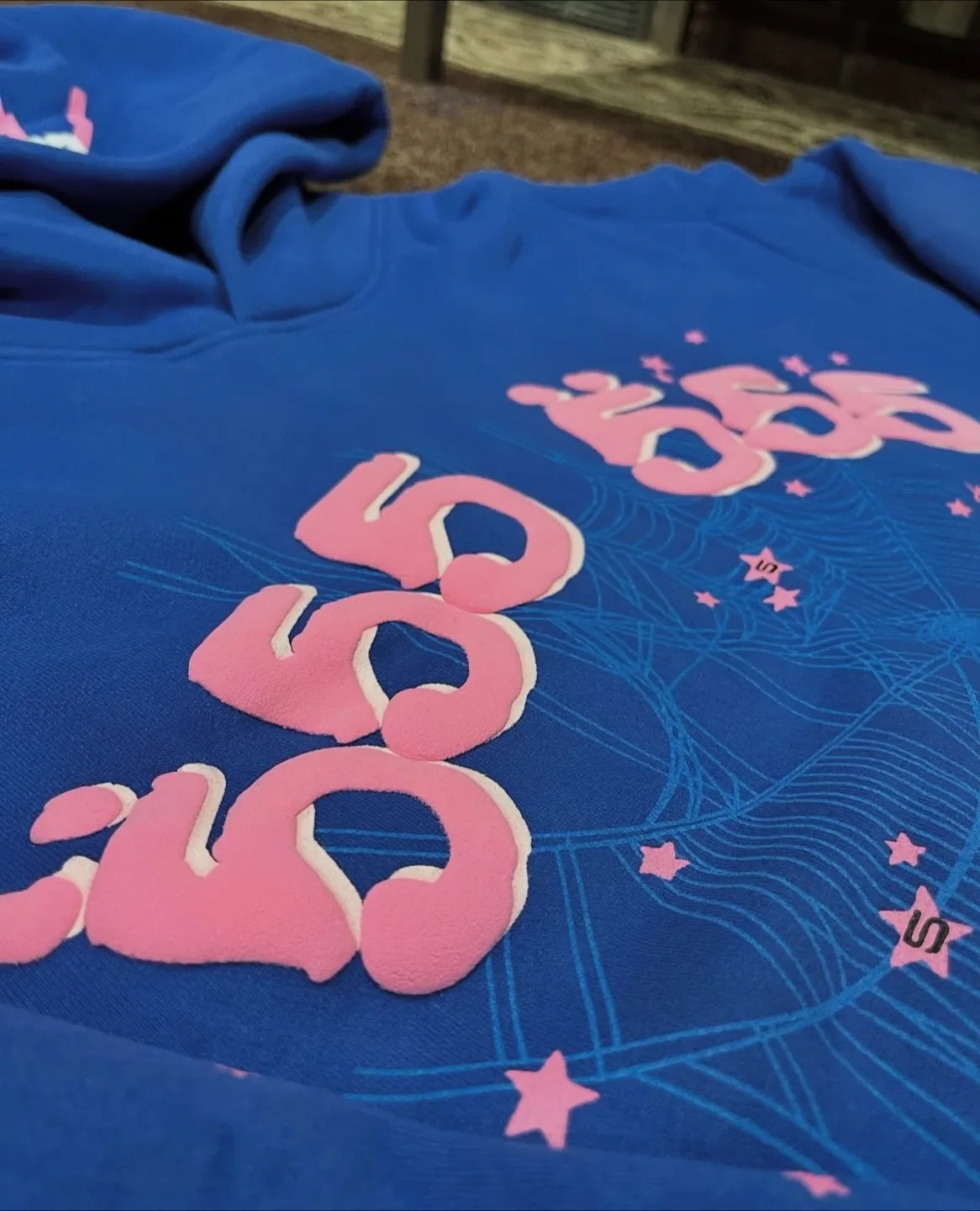 Sp5der Blue Hoodie - Size L image indicator(3)