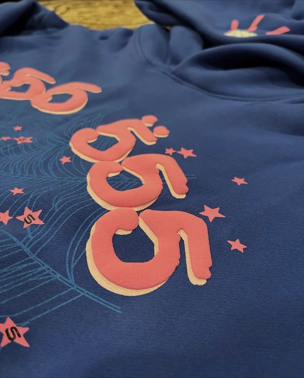 Sp5der Blue Hoodie - Size L image indicator(4)