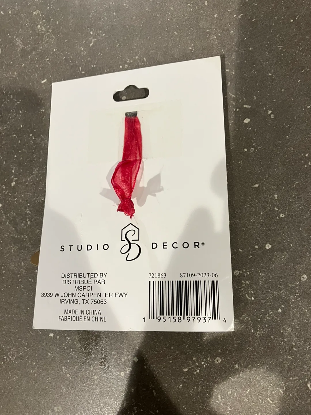 Picture Frame Christmas Ornament image indicator(2)