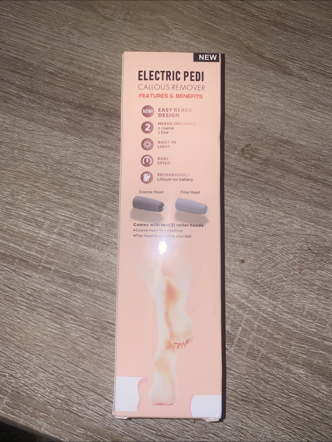 New Electric Pedi Callous Remover