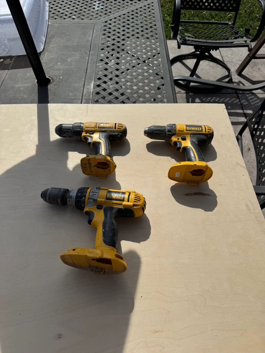 DeWalt Cordless Drills - Used Condition thumbnail