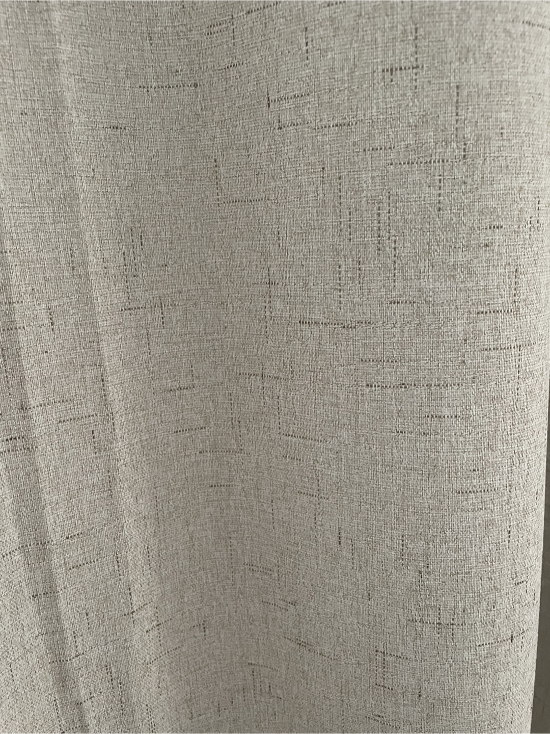 Beige Linen Blackout Curtain Panel- set of 6 - photo 2