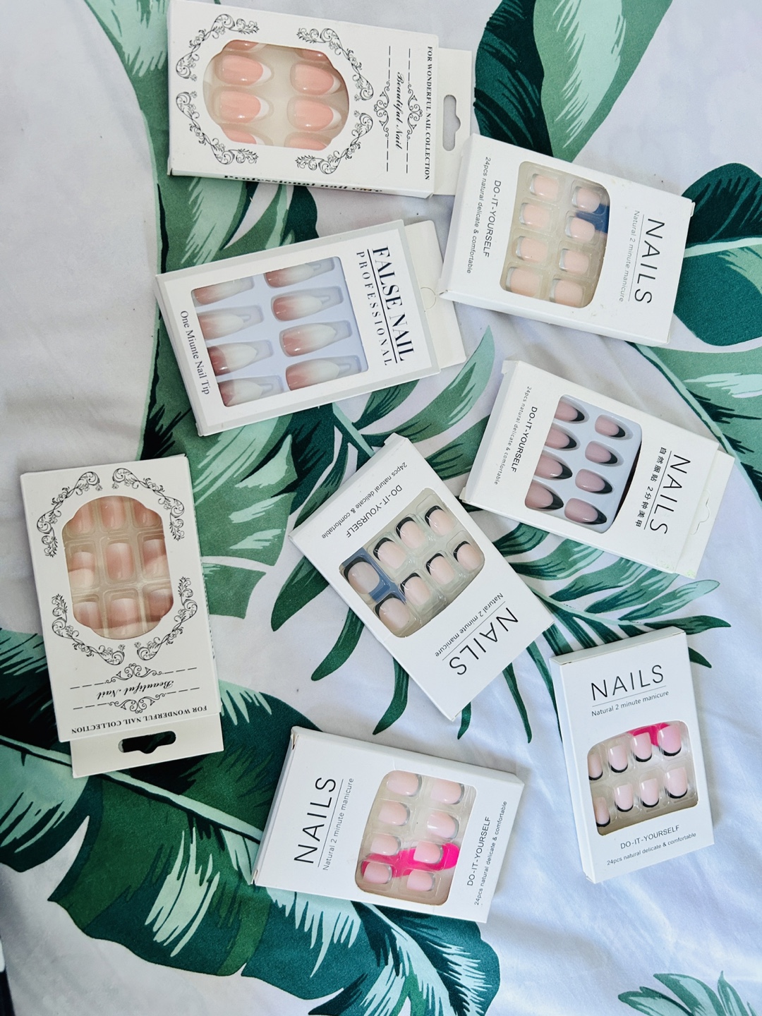 New False Nails - 24pcs Natural Delicate