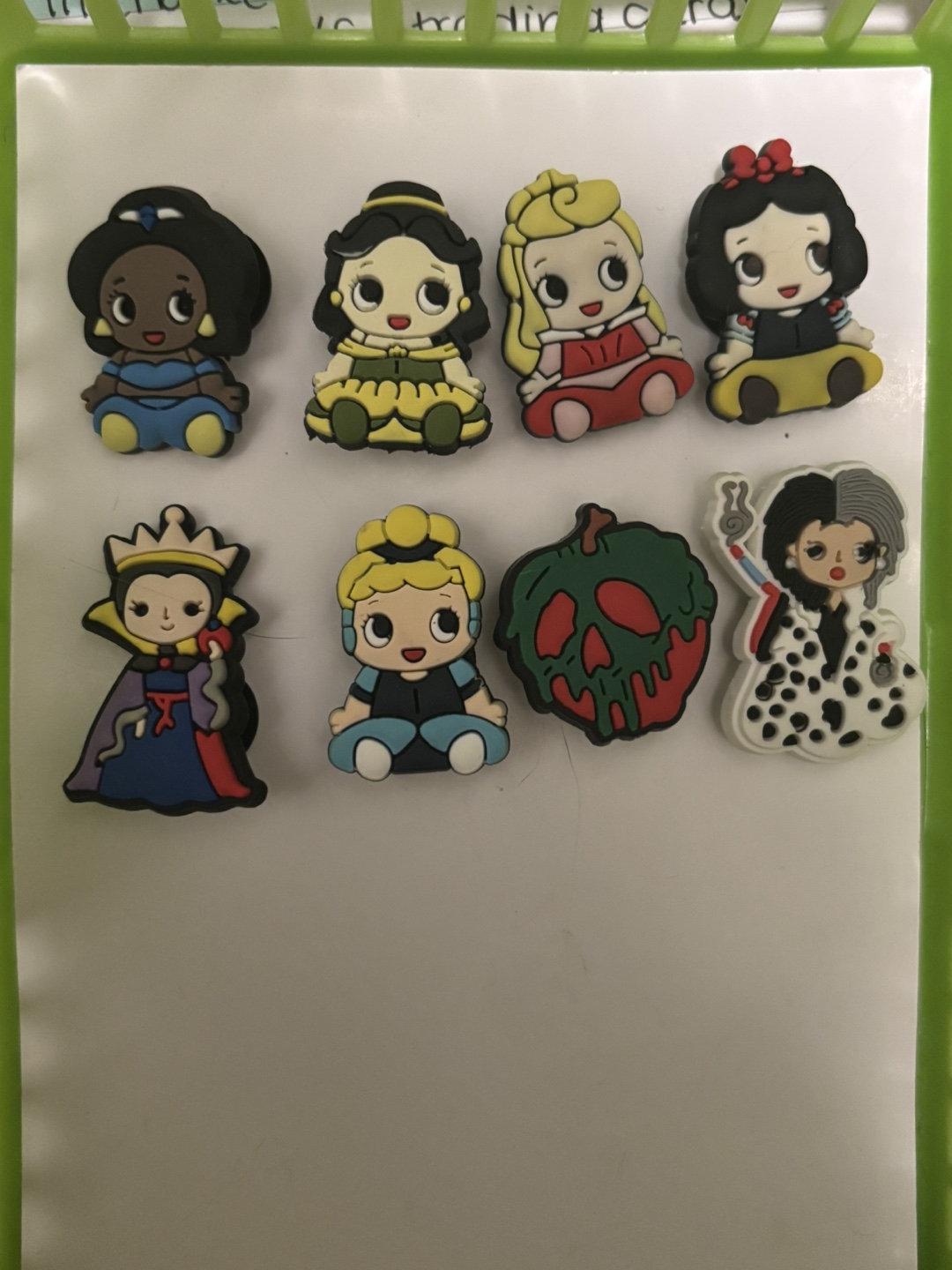 Disney Princess Shoe Charms - Set of 8