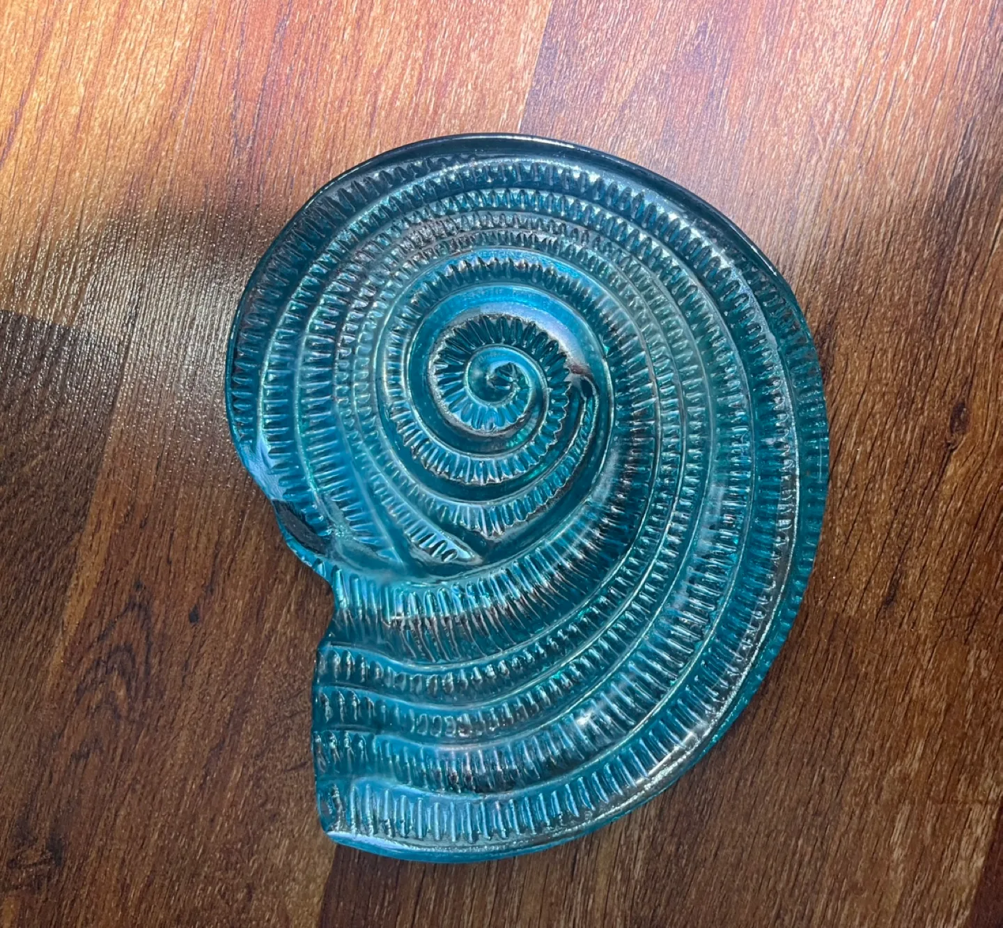 Blue Decorative Glass Plate thumbnail