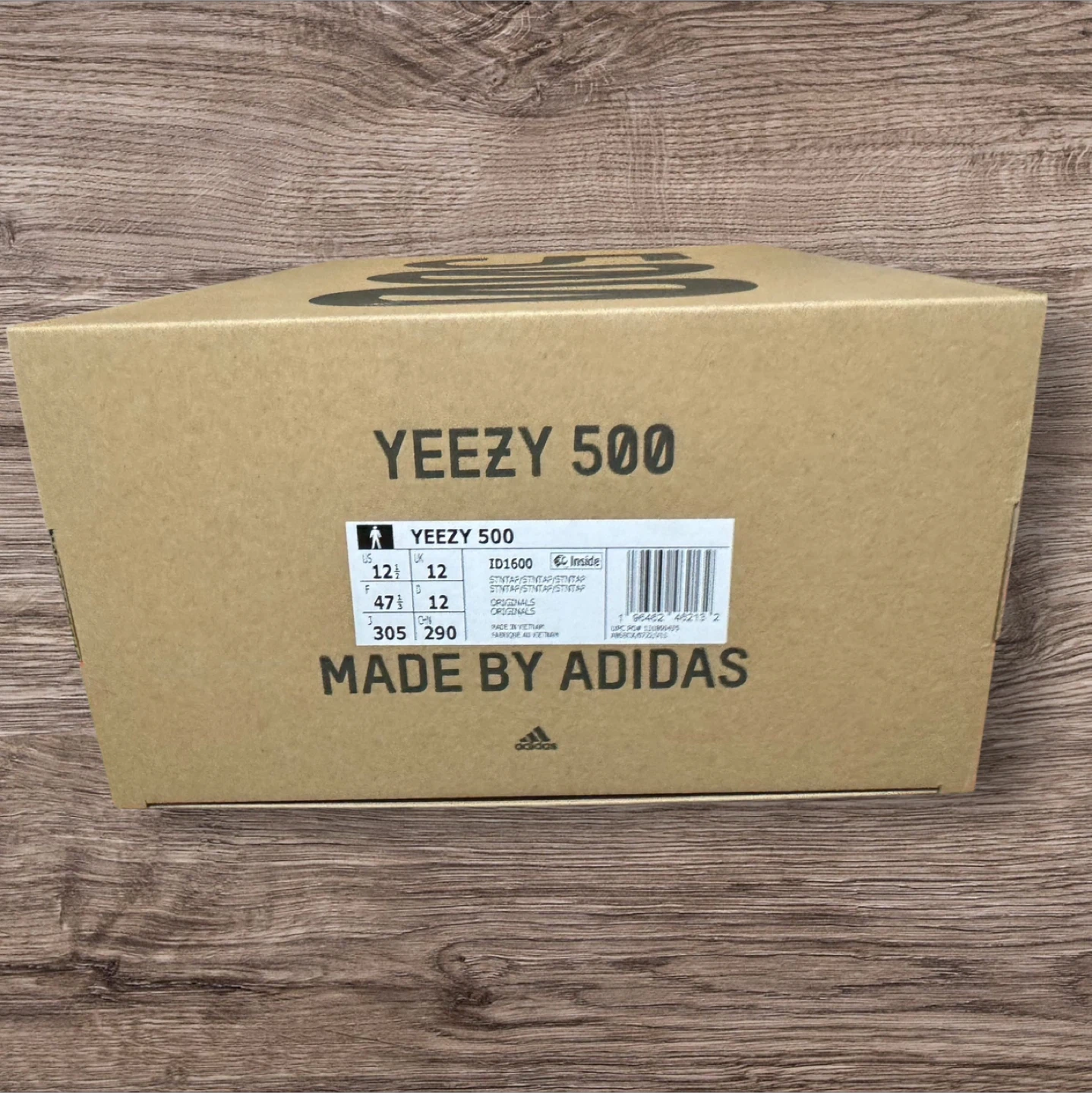 Adidas Yeezy 500 Bone White US 12.5 - photo 5