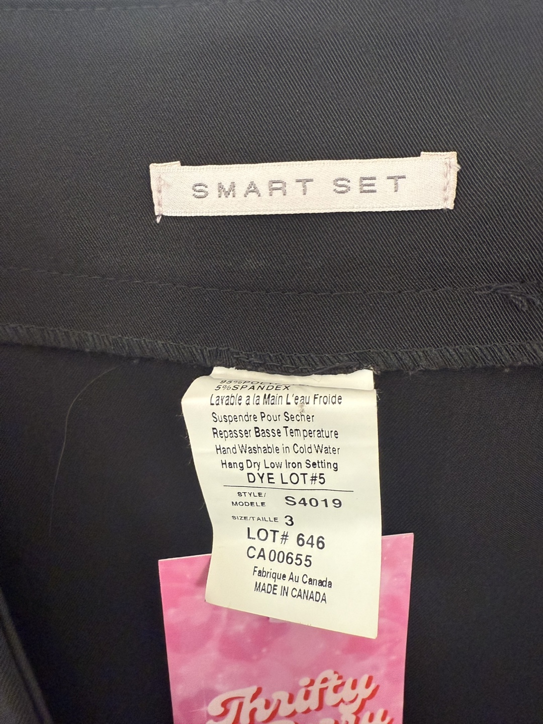 Vintage Smart Set Black Mini Skirt - photo 3