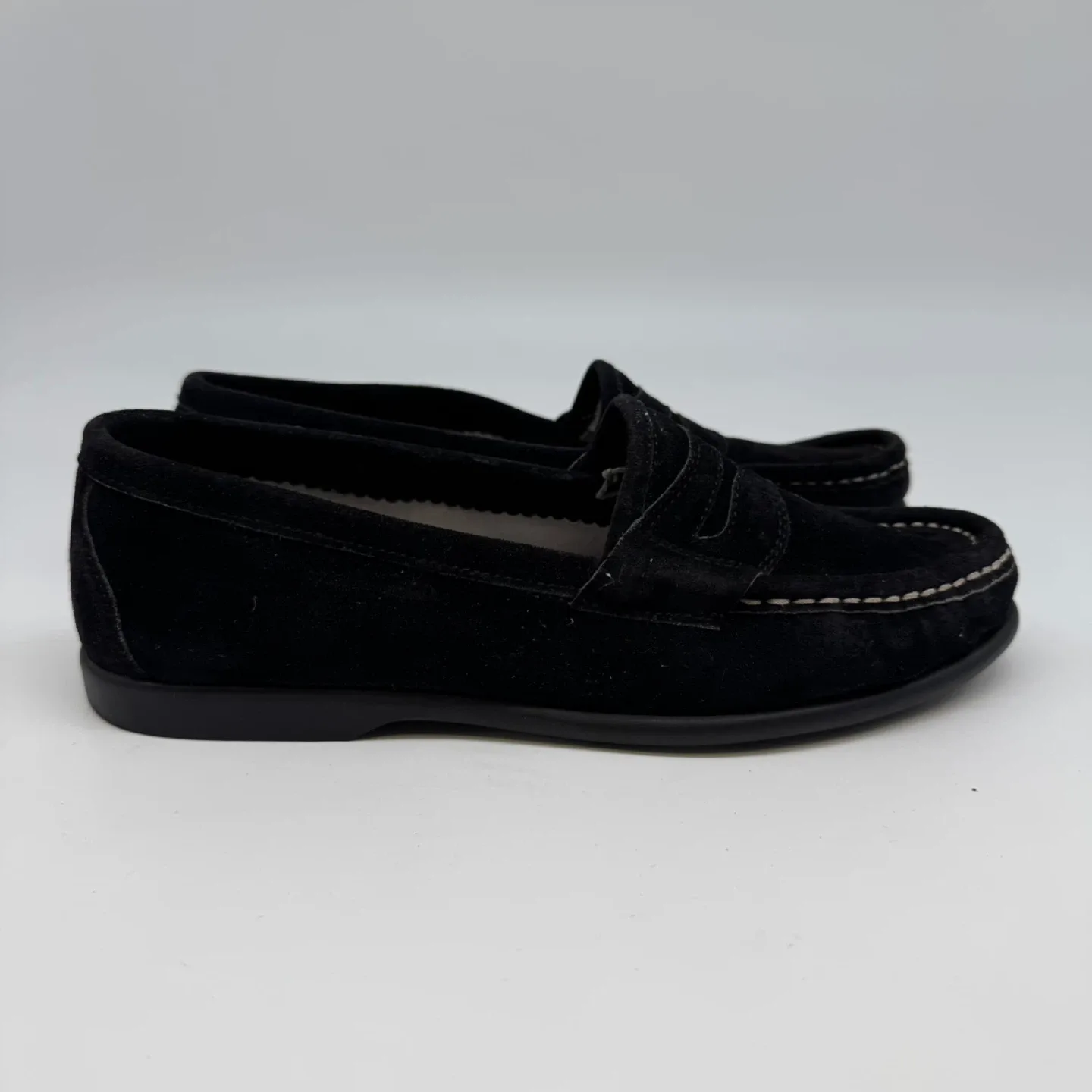 Brettons Made in Italy Black Suede  / size 9 image indicator(3)