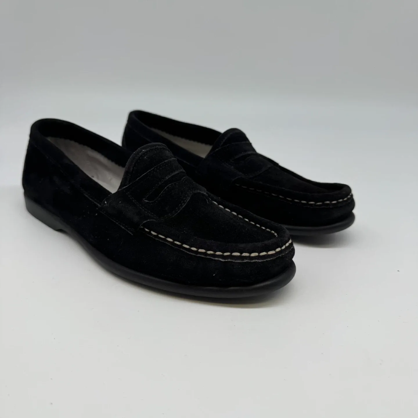 Brettons Made in Italy Black Suede  / size 9 thumbnail