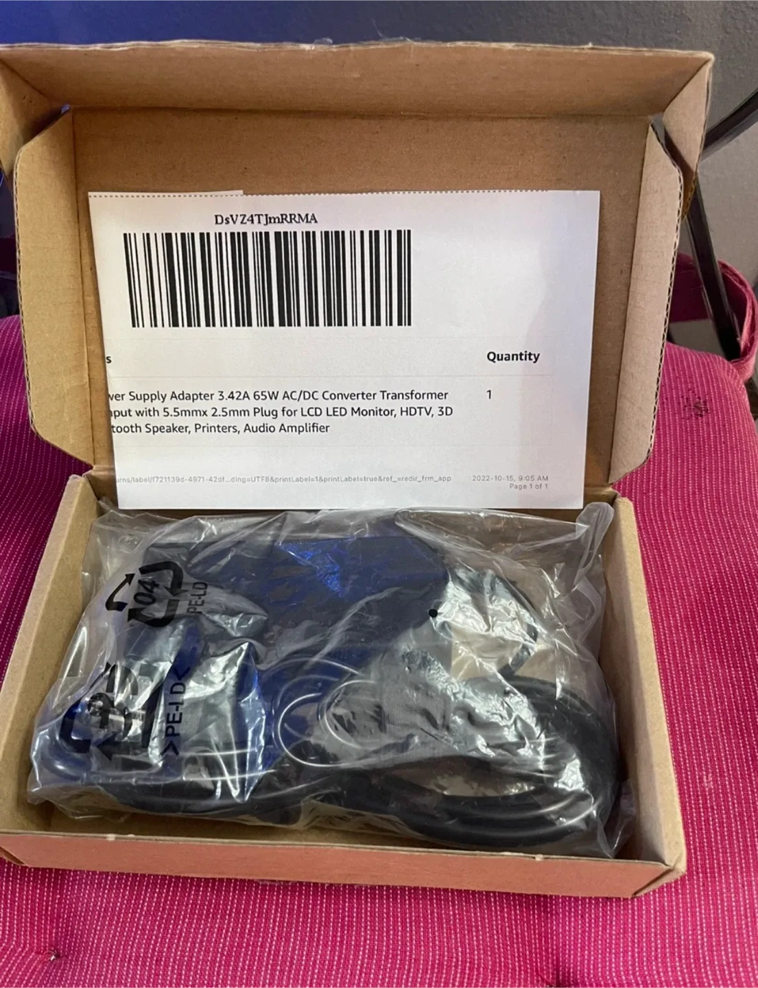 ALITOV 65W AC/DC Power Adapter image indicator(3)